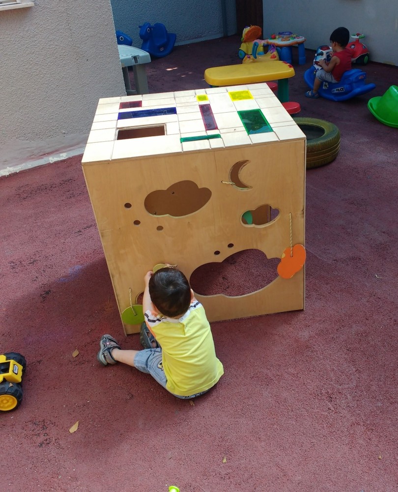 One of the new educational tools designed by the DBL team together with educators, created at the City of Athens Maker Space, also a part of the DBL program.