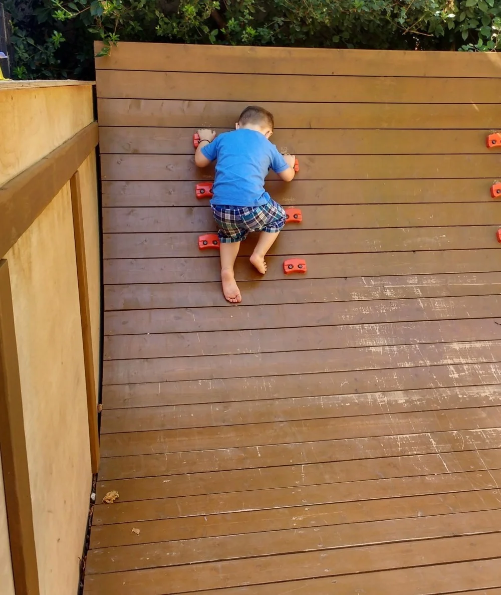Children now play in a stimulating environment that supports development and allows them to take more risks while exploring their environment.
