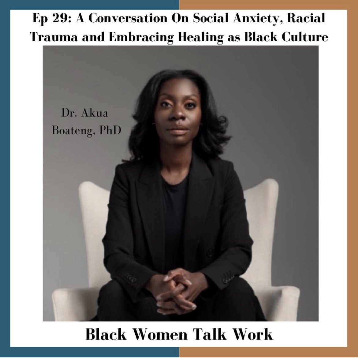  This week’s episode features Dr. Akua Boateng, Licensed Psychotherapist and Mental Health Consultant. Before Mental Health Awareness month wrapped up, Dr. Akua was gracious enough to speak with us about all things mental health, but particularly dea