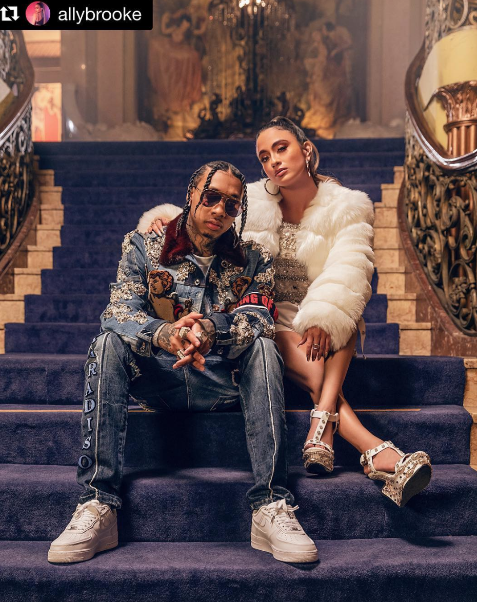  Spotted! Hip hop superstar&nbsp; @tyga &nbsp;with queen of pop&nbsp; @allybrooke &nbsp;from&nbsp; @fifthharmony &nbsp;wearing shoes by our designer&nbsp; @jessebelleboutique styled by&nbsp; @st.raffi &nbsp;fashion provided by&nbsp; #ivanbittonstyleh
