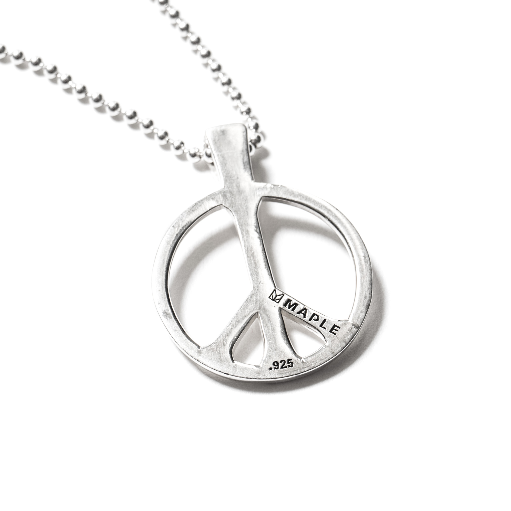 Peace Pendant (Silver 925) — MAPLE