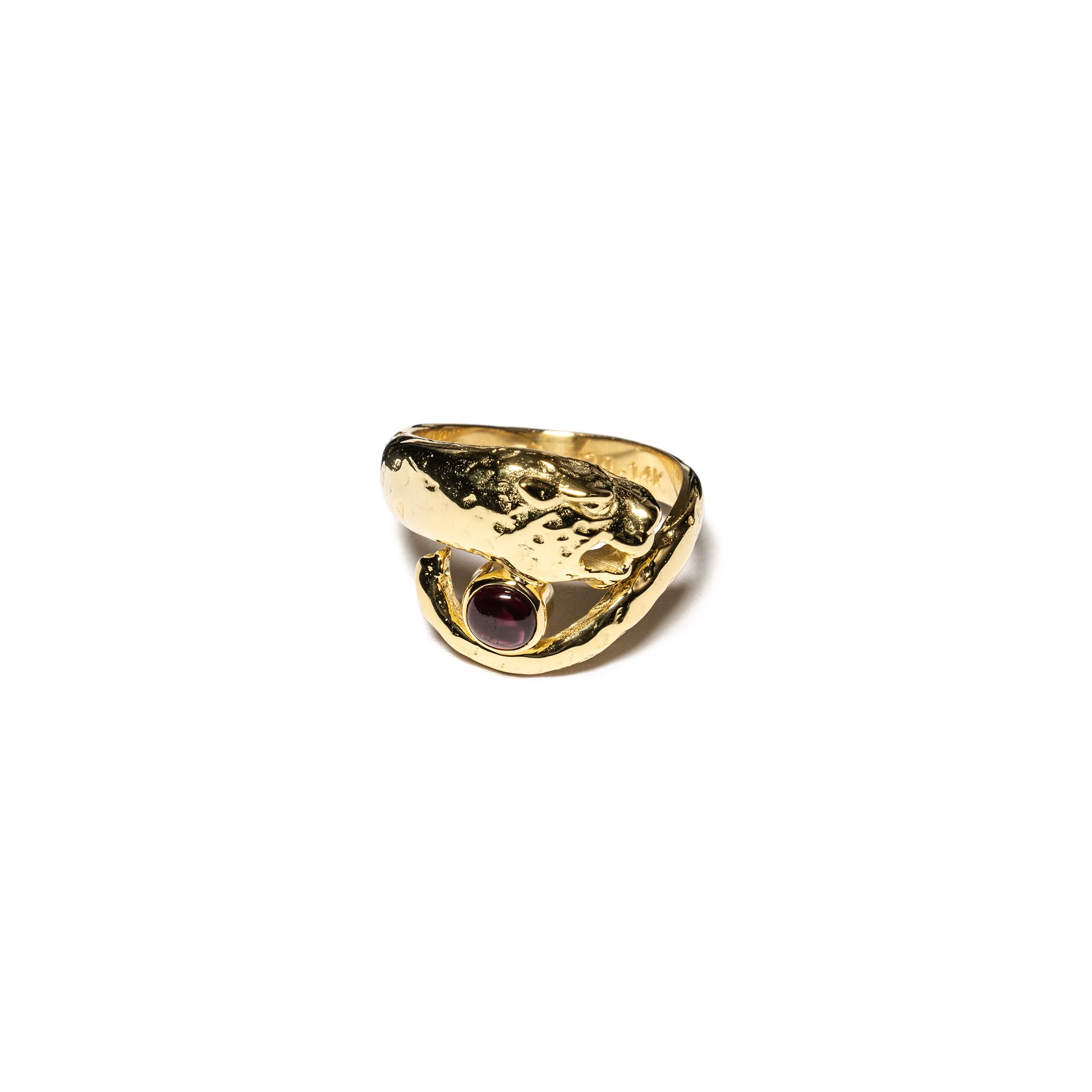 gold cat ring