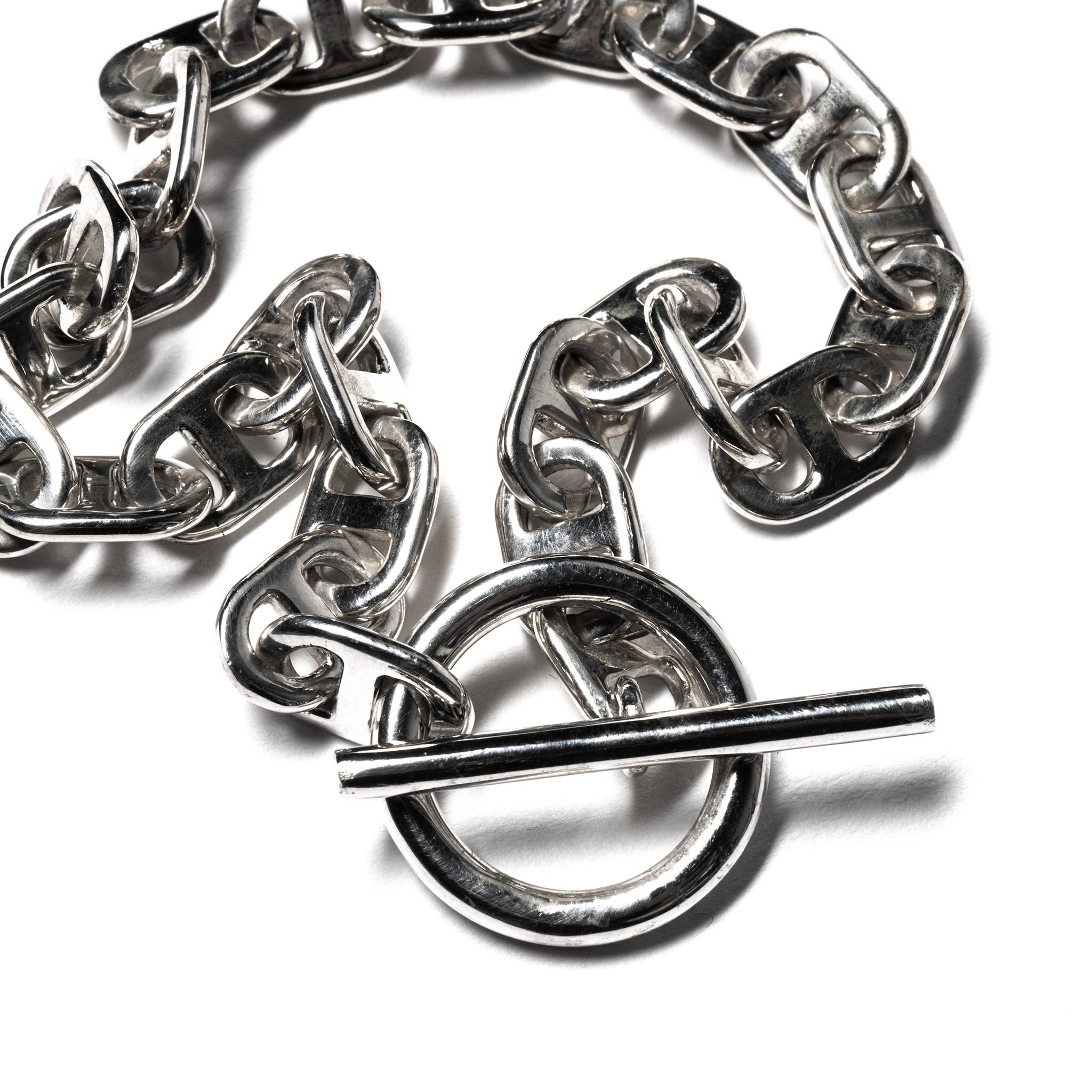 Chain Link Bracelet 7mm (Silver 925) — MAPLE