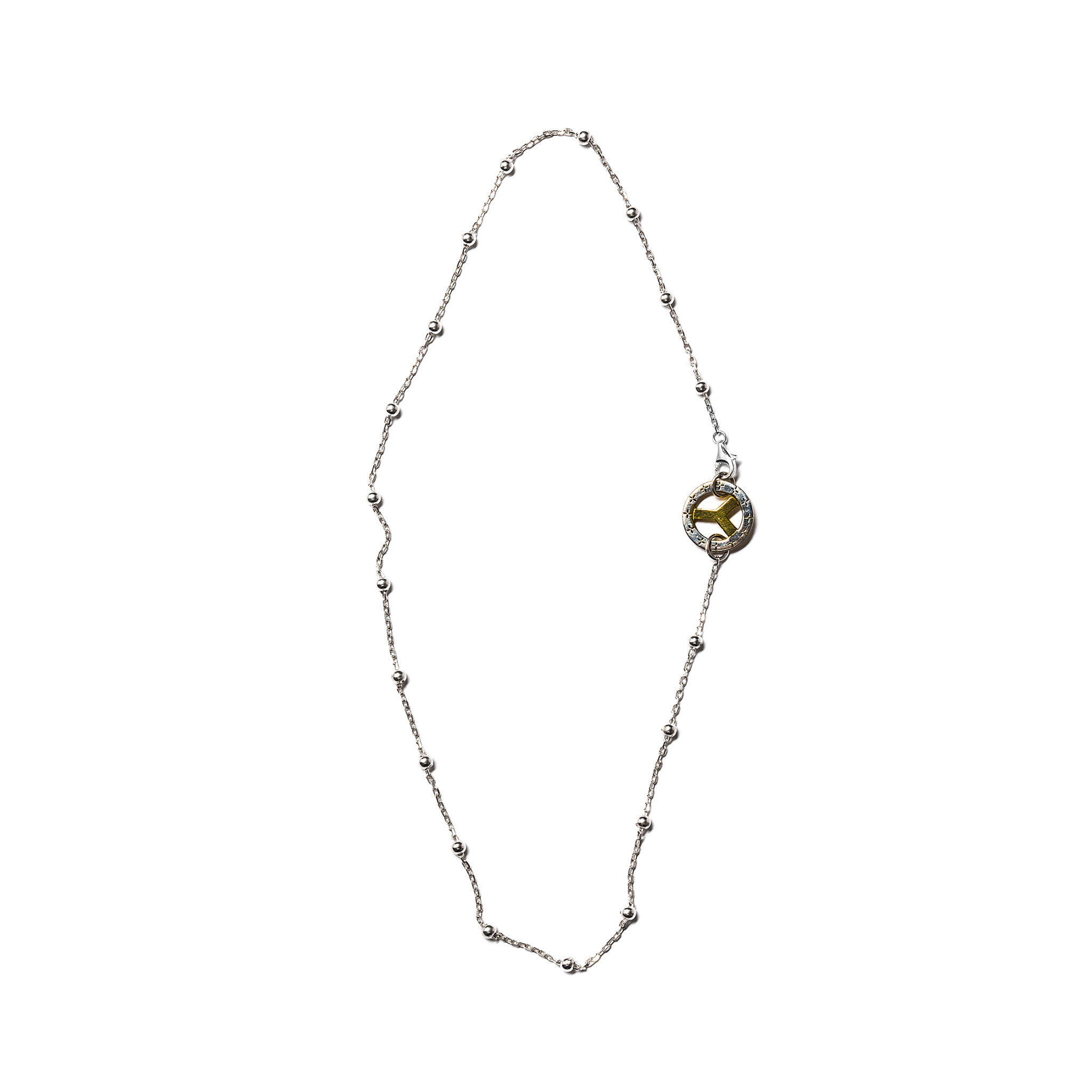 Bead Link Chain (Silver 925/14K) — MAPLE