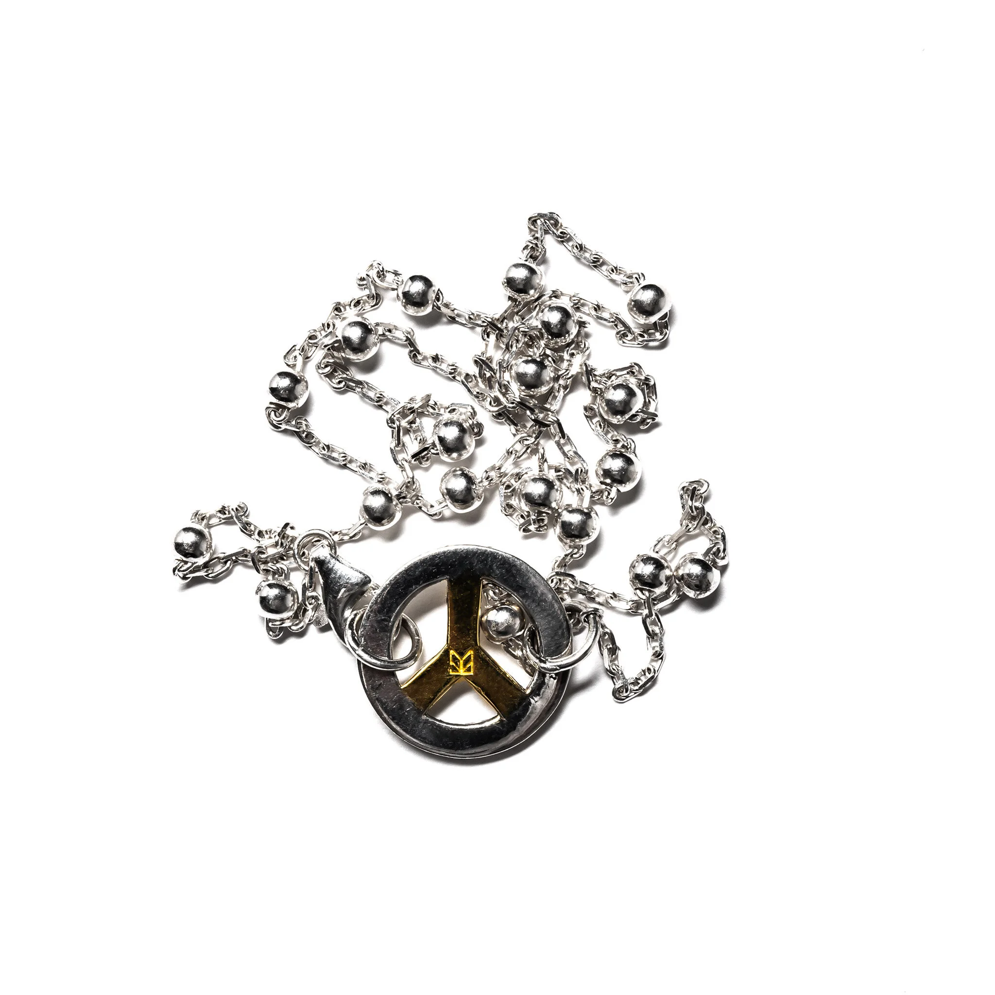 Bead Link Chain (Silver 925/14K) — MAPLE