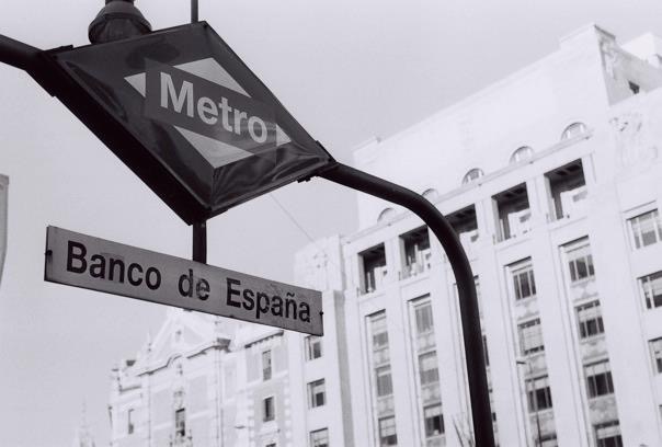 Metro stop signs along the street
