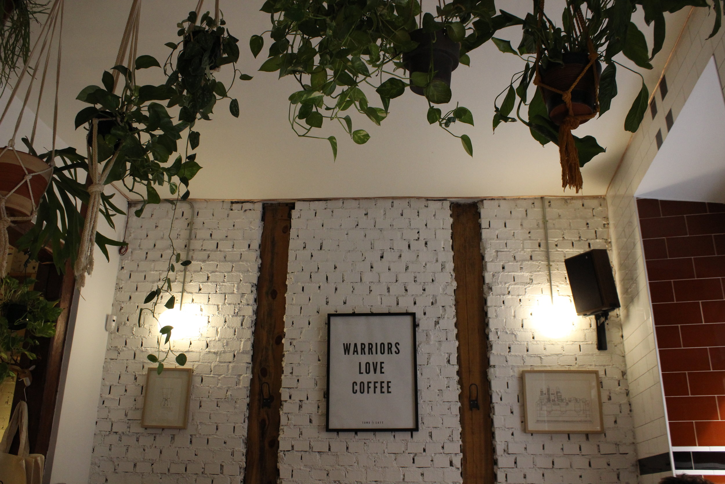 One of the best Madrid coffee shops, Toma, in Malasaña