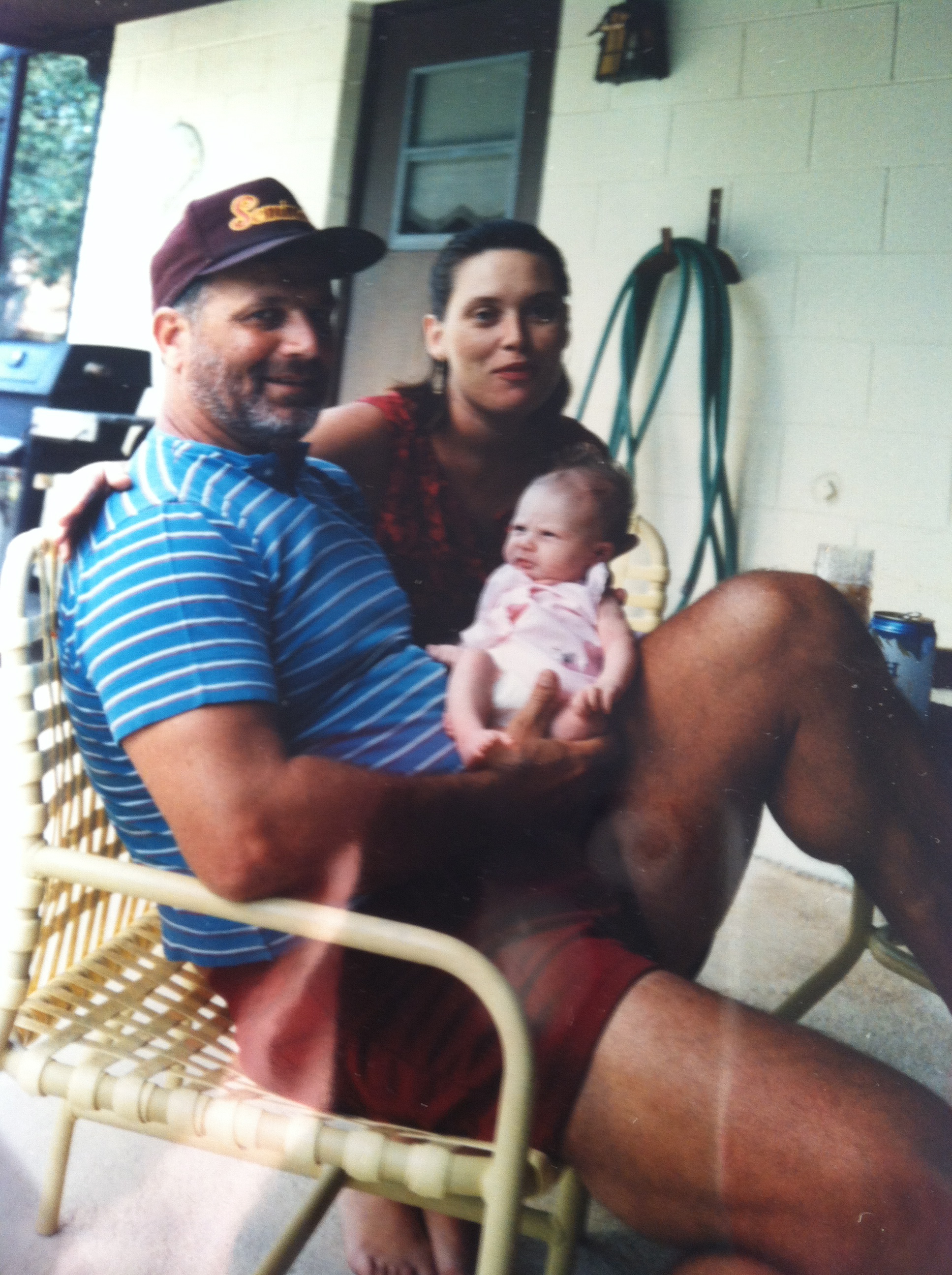 Dad, mom and little me