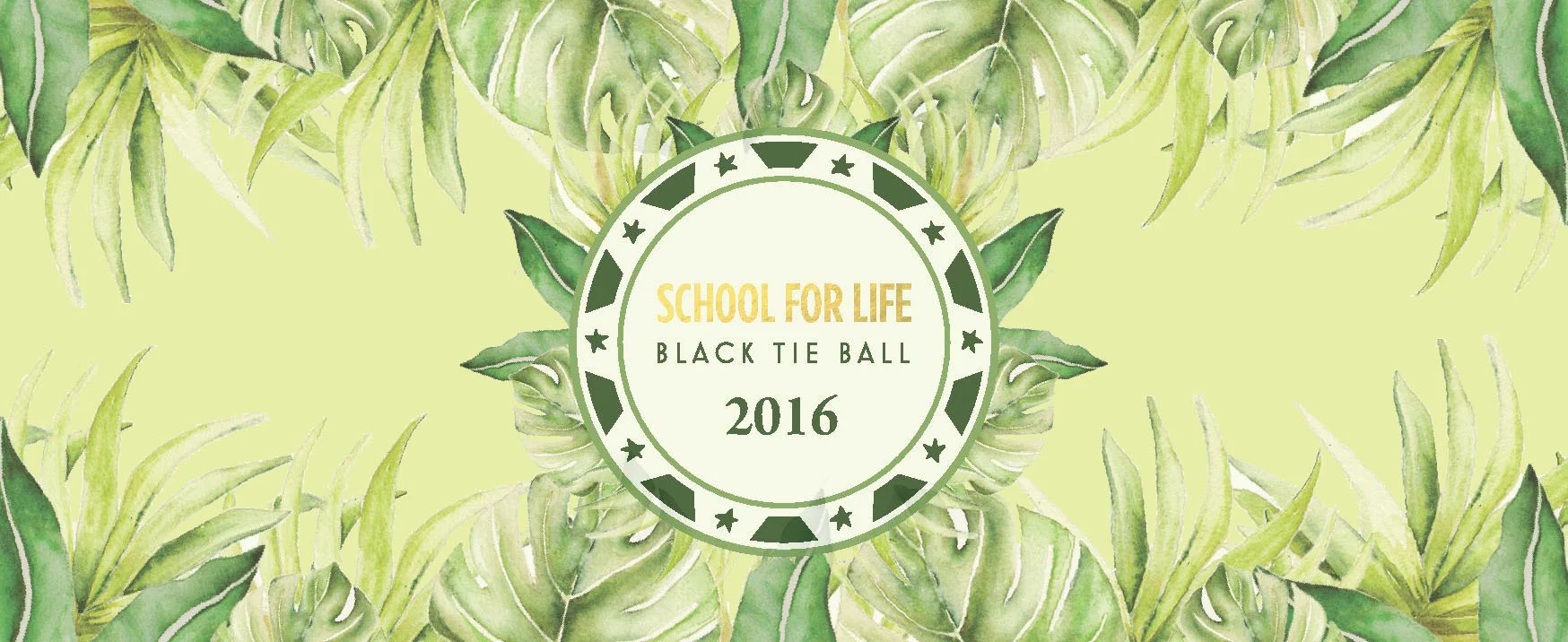 Save the date - School for Life's Black Tie Fundraising Ball!