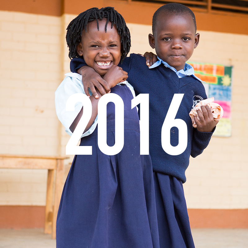 The first 2 classrooms at Mbazzi High School open with 80 Pre-School and Pre-Primary students (our KPVS students are only in Year 6 and aren't ready for secondary education so we don't want to leave any facilities empty!) 320 students are enrolled at KPVS, bringing enrolment to 400 students across 2 campuses, and more than 85 local staff employed as builders, teachers, cooks, cleaners, security and maintenance. Block 2 of Mbazzi High School is completed in August 2016 and ground broken on the third and final block of construction. Access roads are constructed from the main road to allow easy access to our Mbazzi school site.