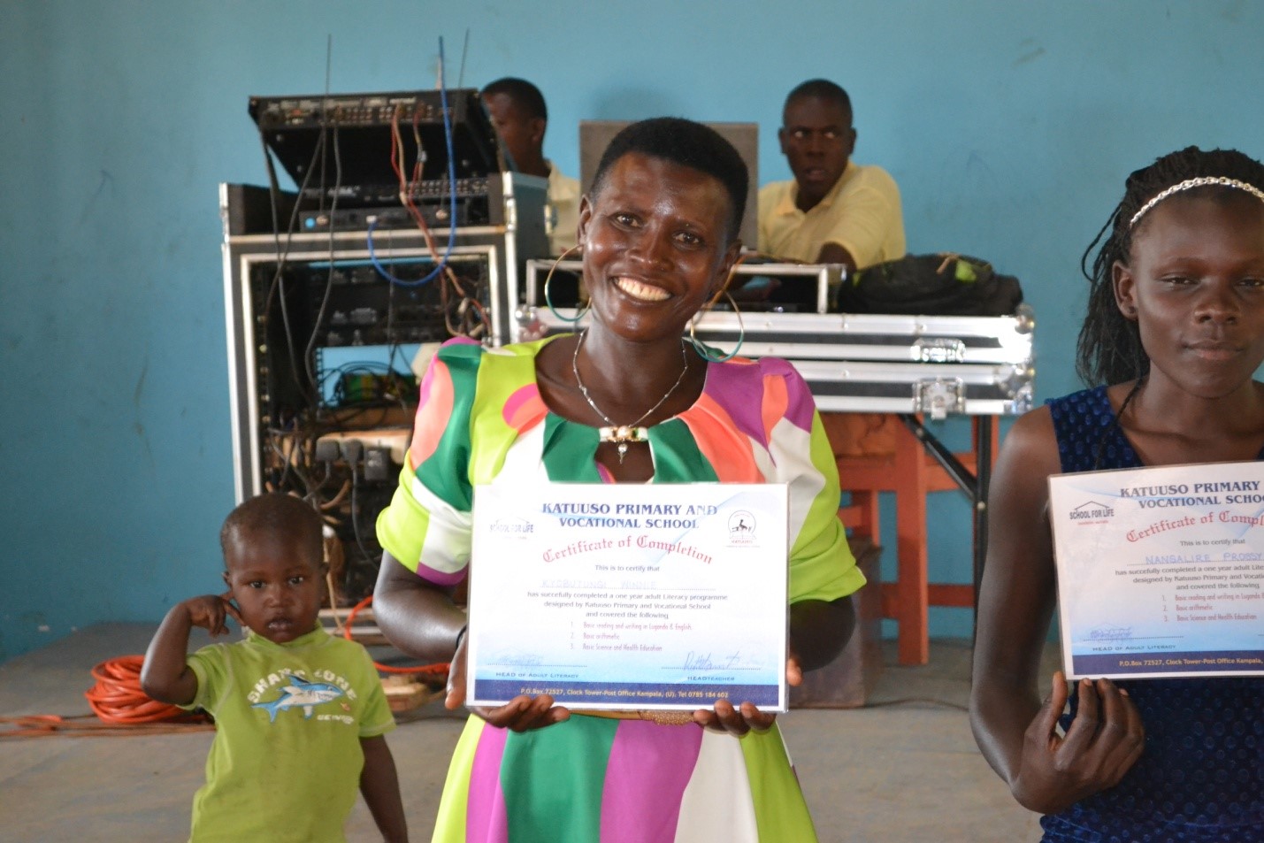 Winnie is one of the graduates from our Level 2 Adult Literacy Program.
