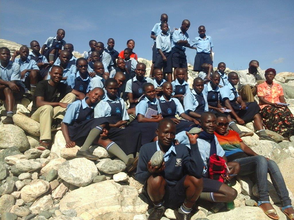 Hanging out after checking out Kilembe Mines.
