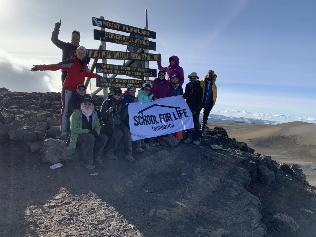 Summit for School for Life - Kilimanjaro Challenge 2020