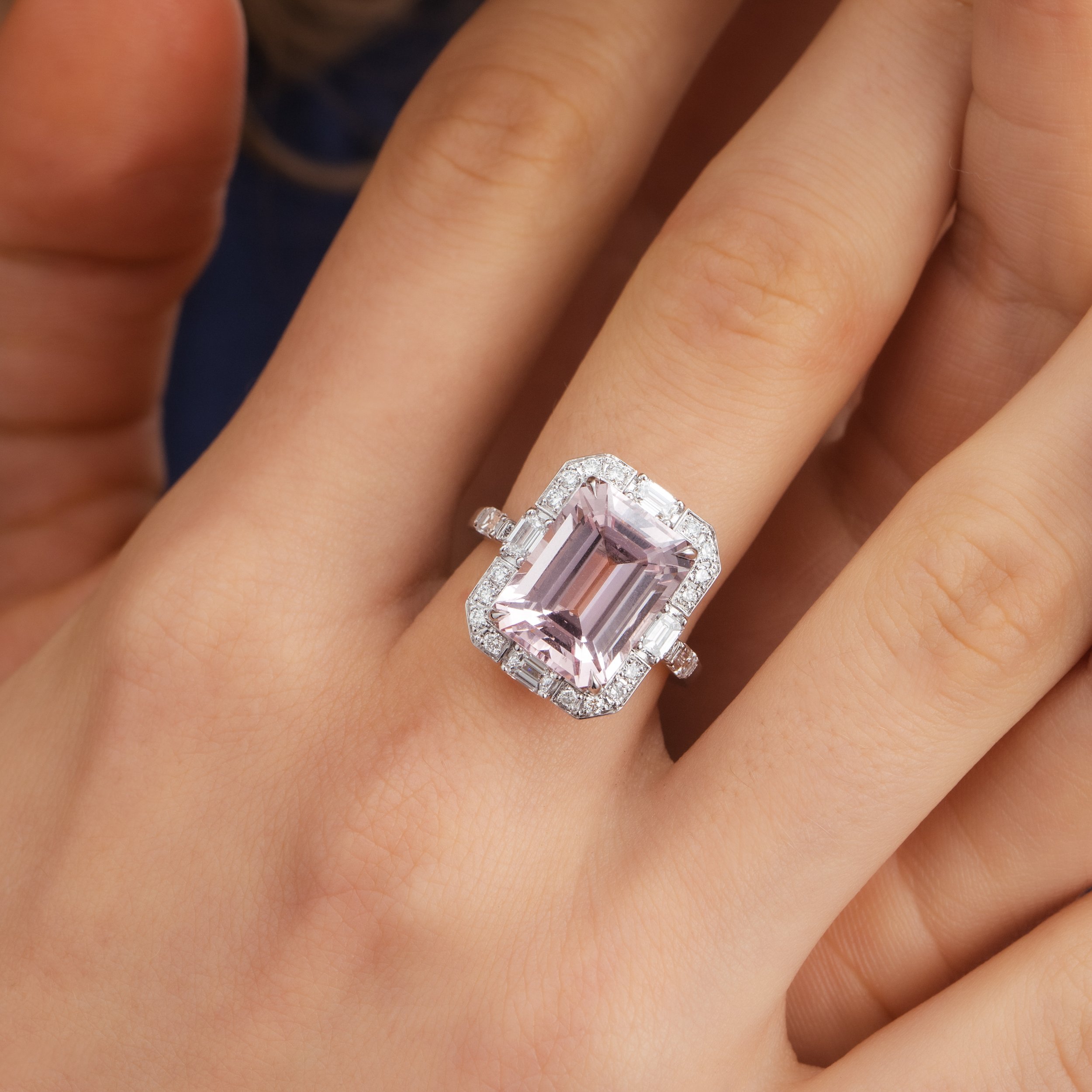   WIN AN EXQUISITE 18CT WHITE GOLD AND EMERALD-CUT MORGANITE RING   This exquisite Art Deco ring is hand crafted by award-winning jeweller Matthew Ely.   BUY YOUR DIAMOND RAFFLE TICKET HERE  