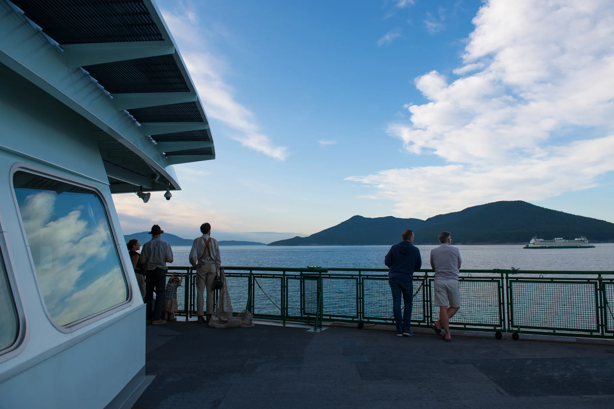 The ferry to Lopez Island