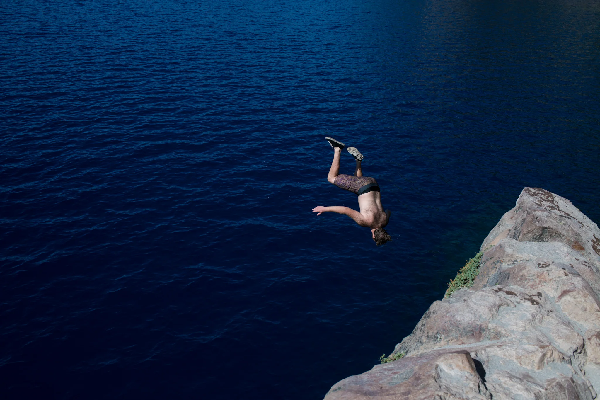 Cleetwood Cove cliff jumping