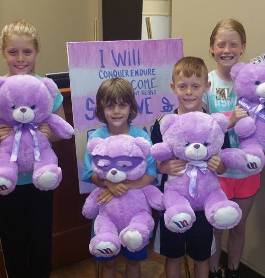 CaraBear with friends, 2016
