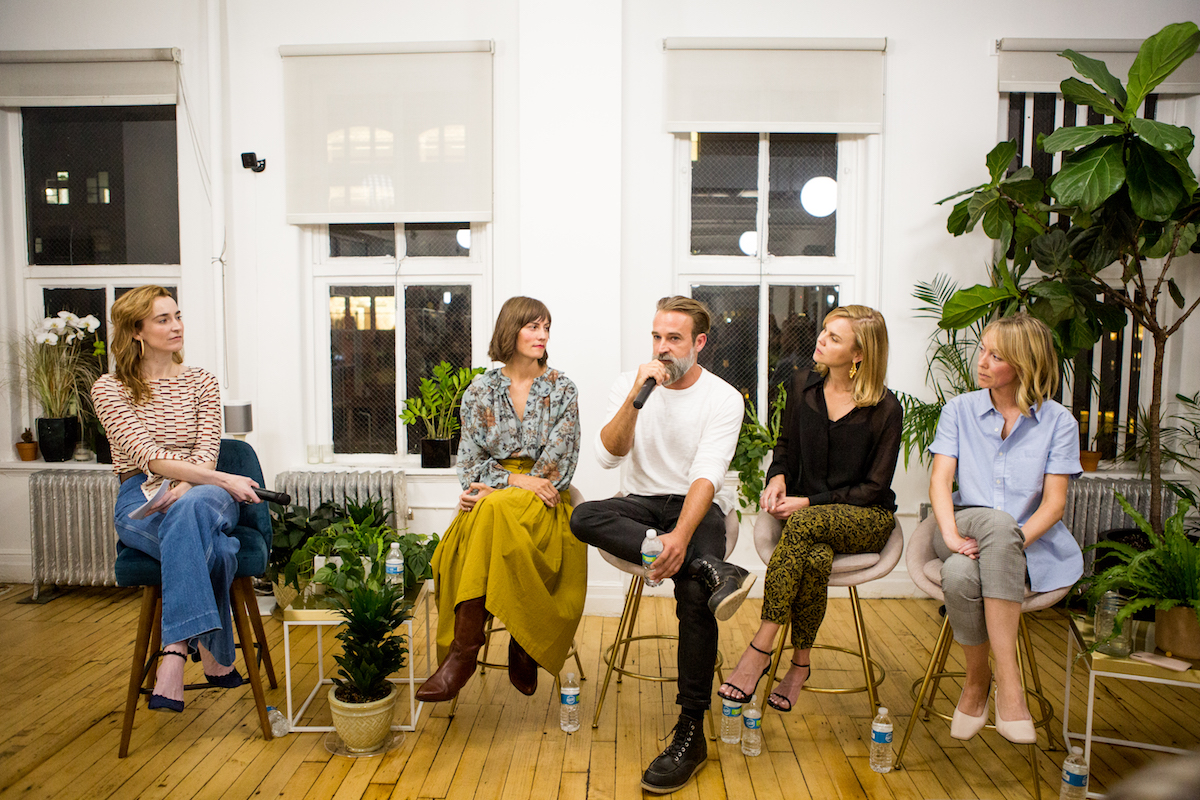 LEFT TO RIGHT: Hillary France, Gretchen Jones, Ebenezer Bond, Rebecca Angus Smith, and Amanda Keiser