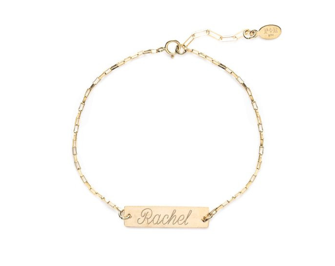 Something personalized: Our monogram necklaces and bracelets are beautiful and delicate