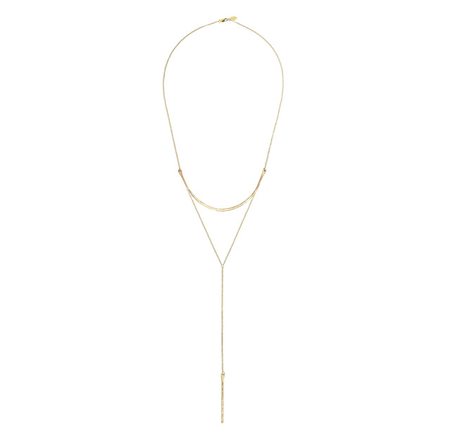 Whitney Necklace: All-in-one piece for the girl who wants the entire look. Elegant, sophisticated with a little edge.