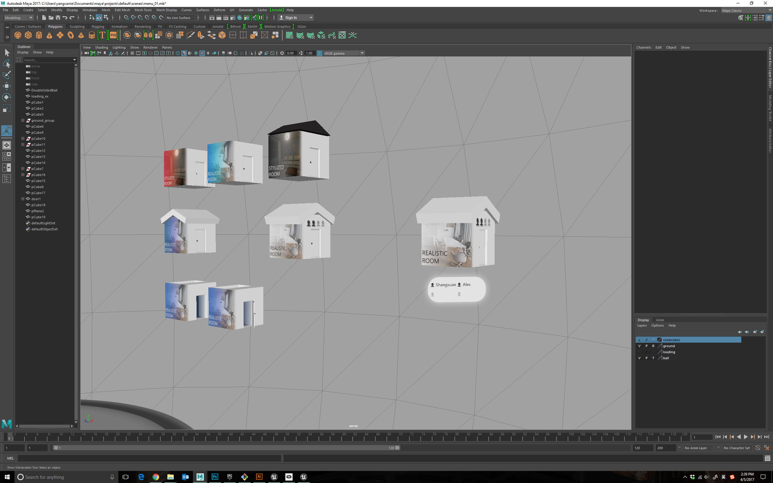 Iterations of houses