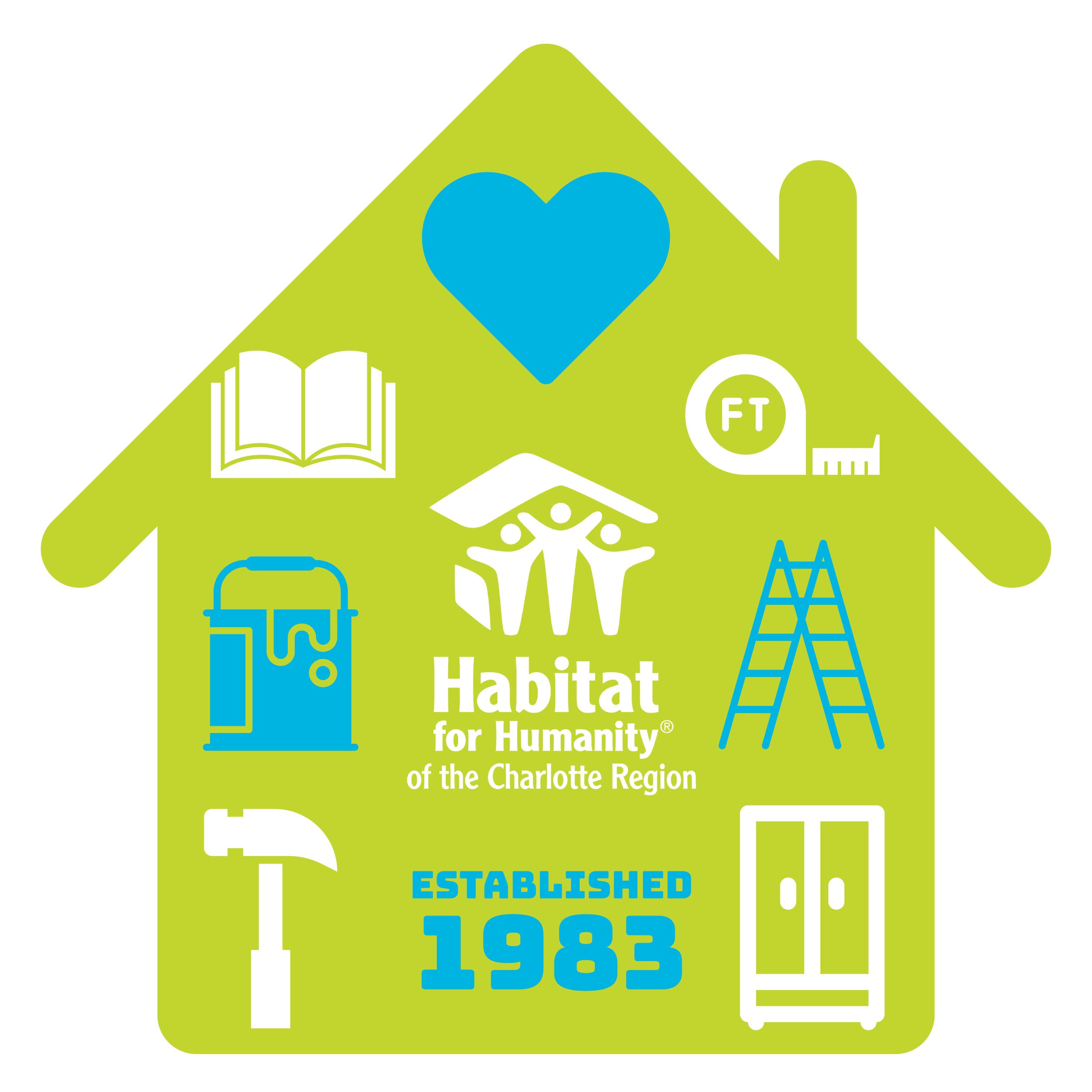 Habitat for Humanity Charlotte Region Sticker
