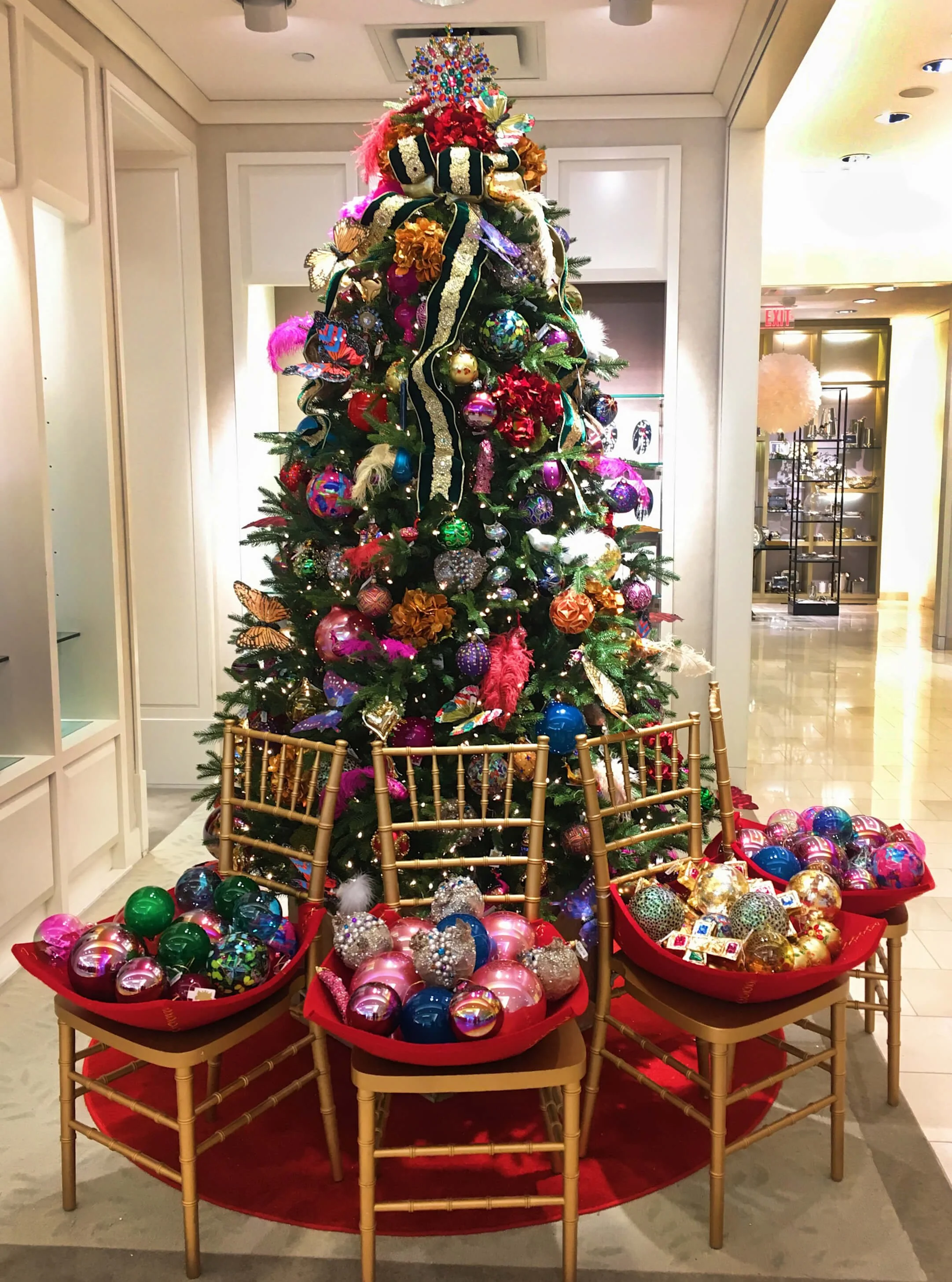 Home Department Holiday Display for Neiman Marcus Charlotte