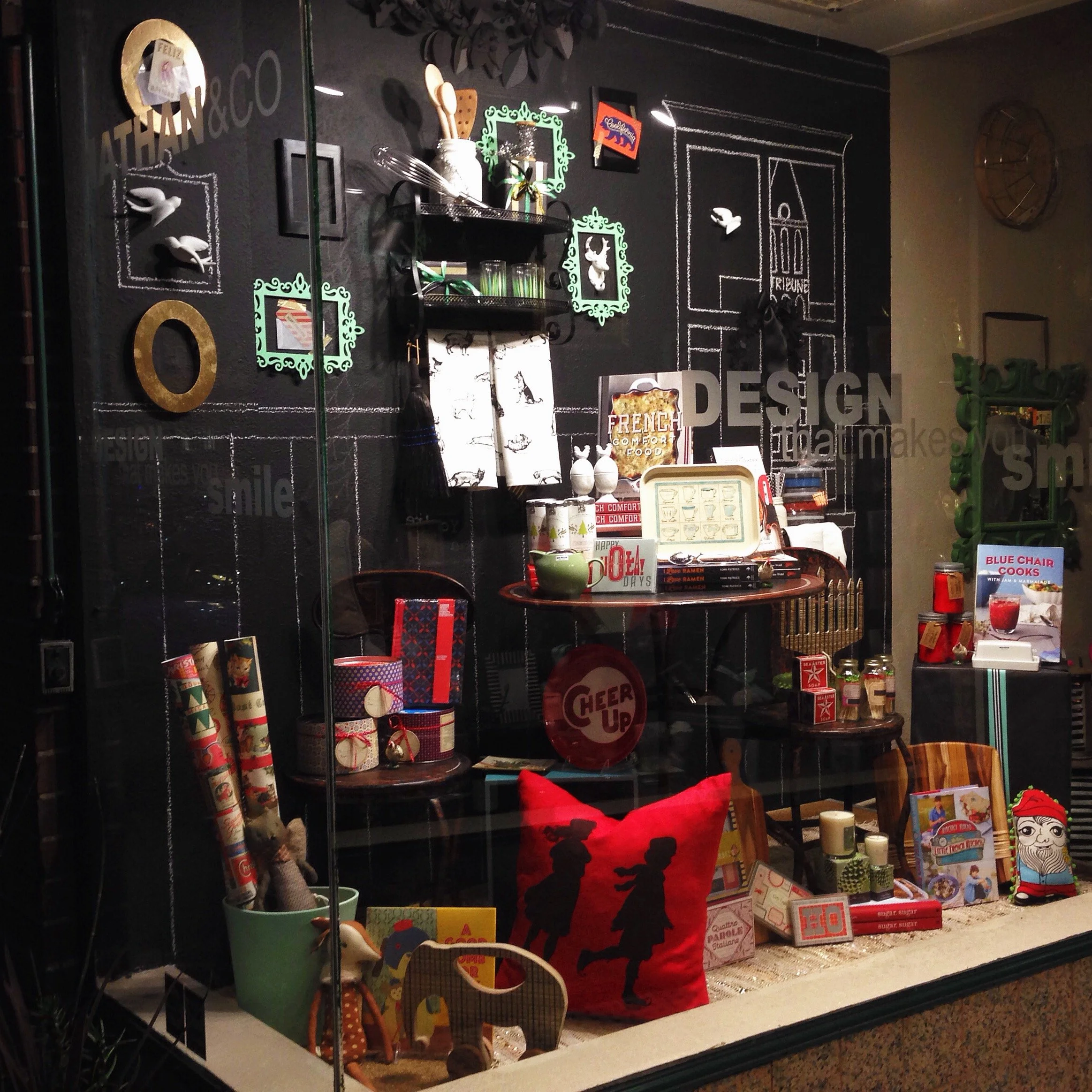 Nathan & Co Window Display