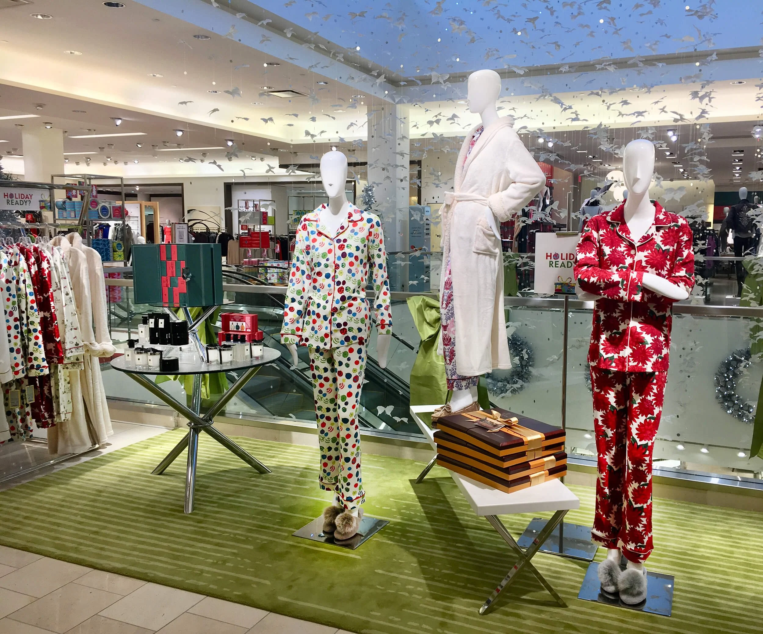 Pajama Holiday Shop for Neiman Marcus Charlotte