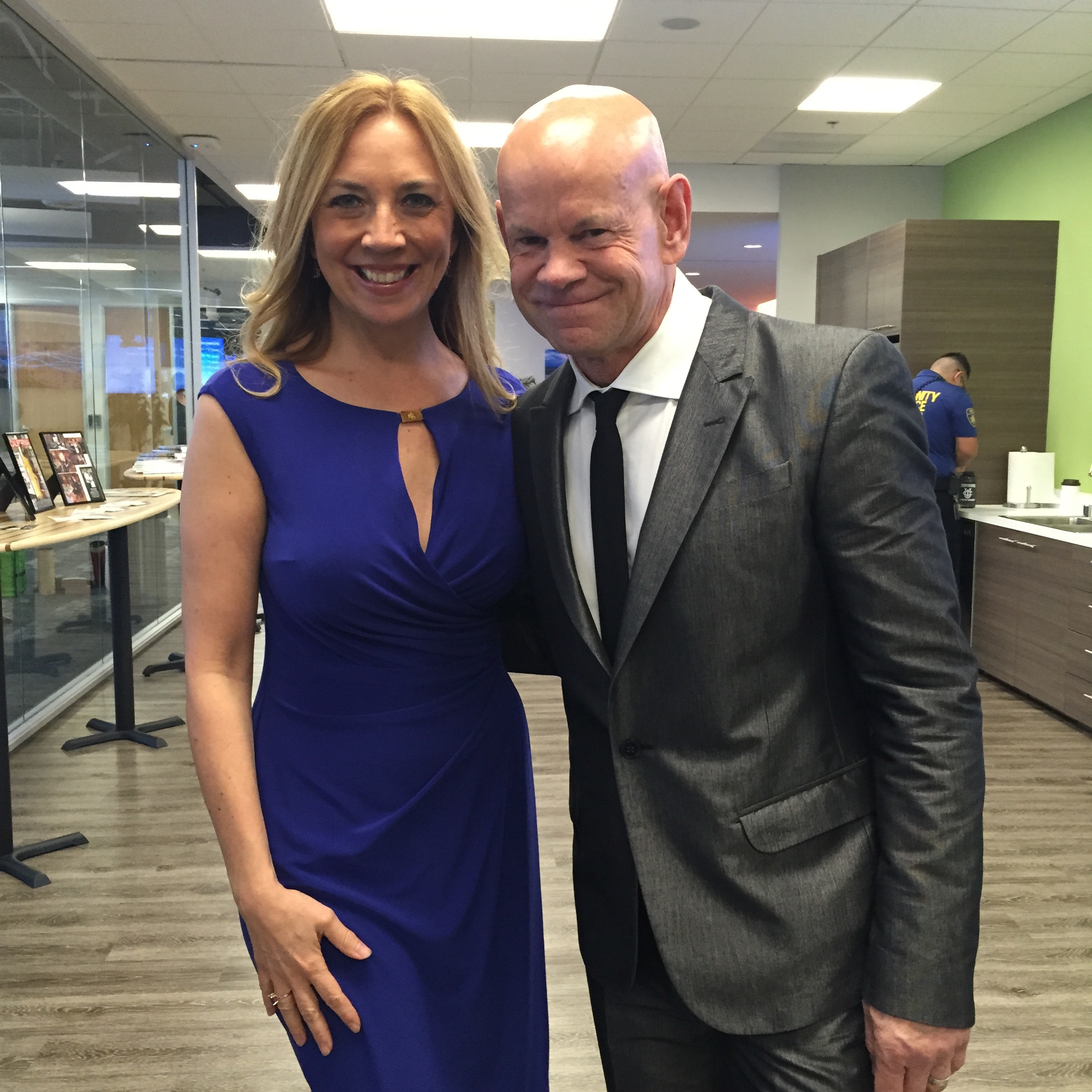 Dr. Meg Haworth and Winn Claybaugh at the 2015 Women Network's California Women's Conference in Long Beach, CA
