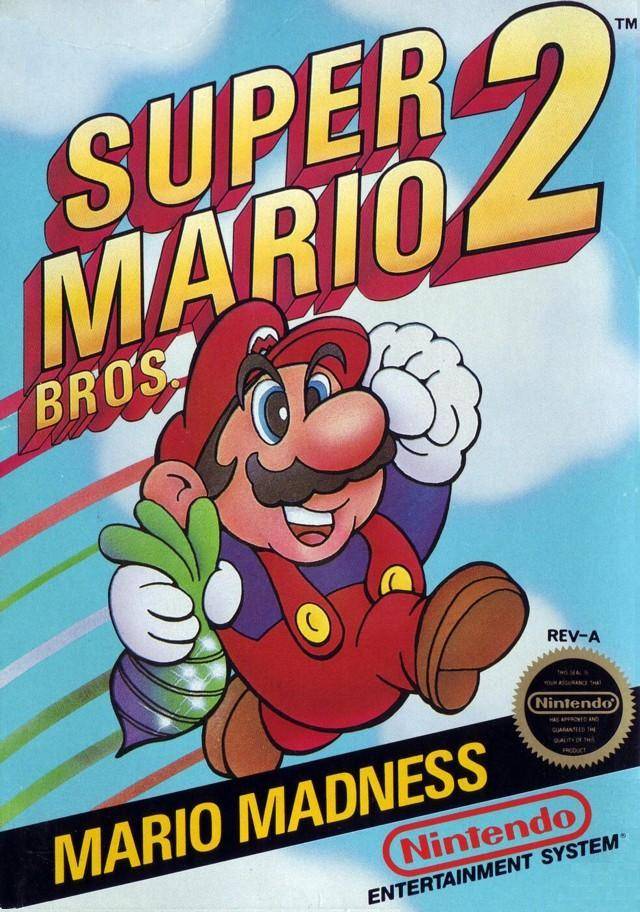 Video game legend Mario holding a beet on the cover of his second adventure. Do you think it was for the Beet test? Picture: www.gamefaqs.com