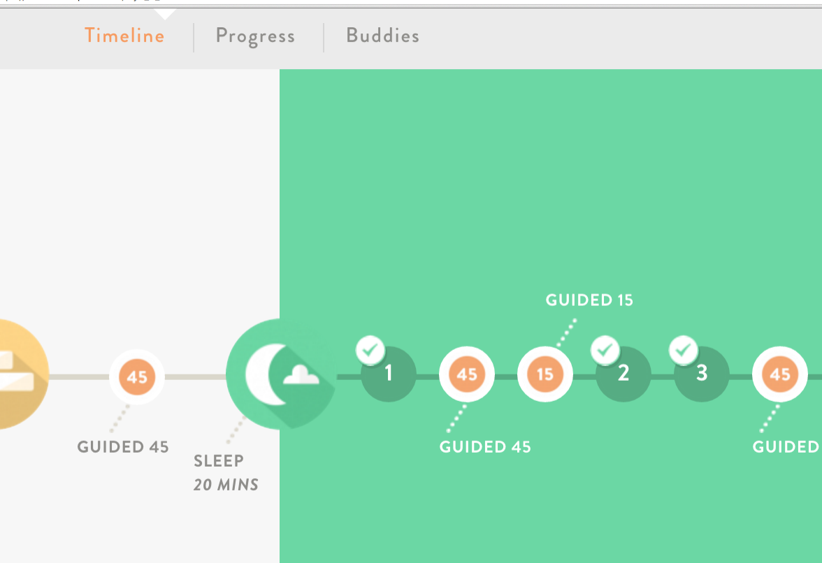 My meditaton journey with @headspace - The Sleep package