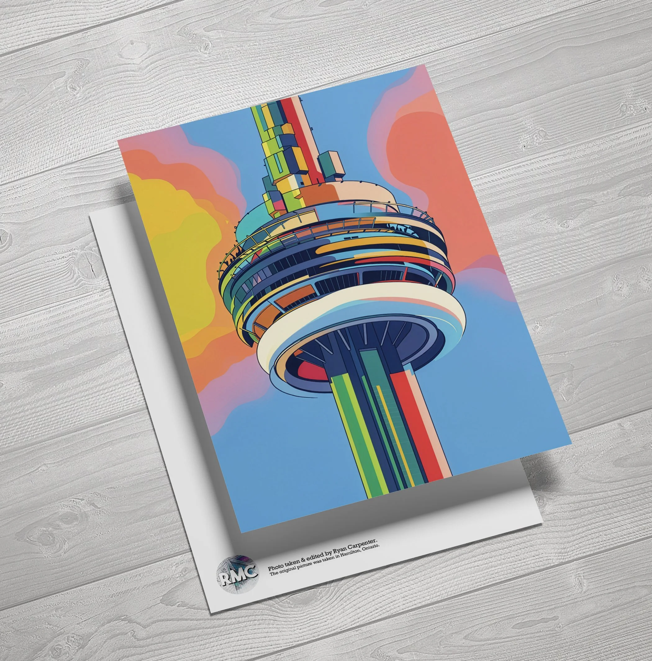 CN Tower, Toronto, Toronto Photography, Toronto Art, Travel, Canadian Travel, Digital Art