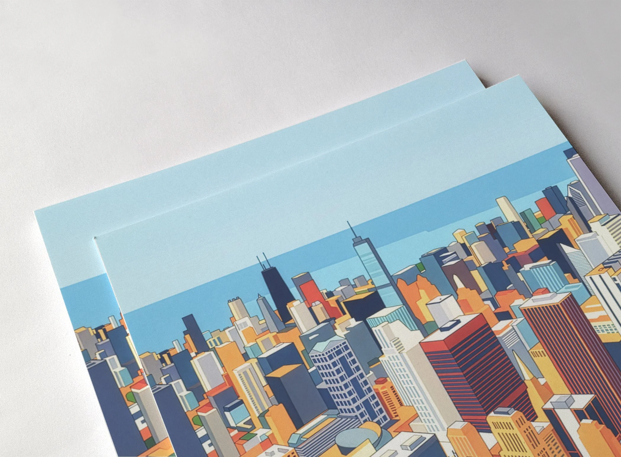 Chicago, Chicago Illinois, Chicago Photography, Chicago Art, Digital Art, Chicago skyline, RMC Digital Art