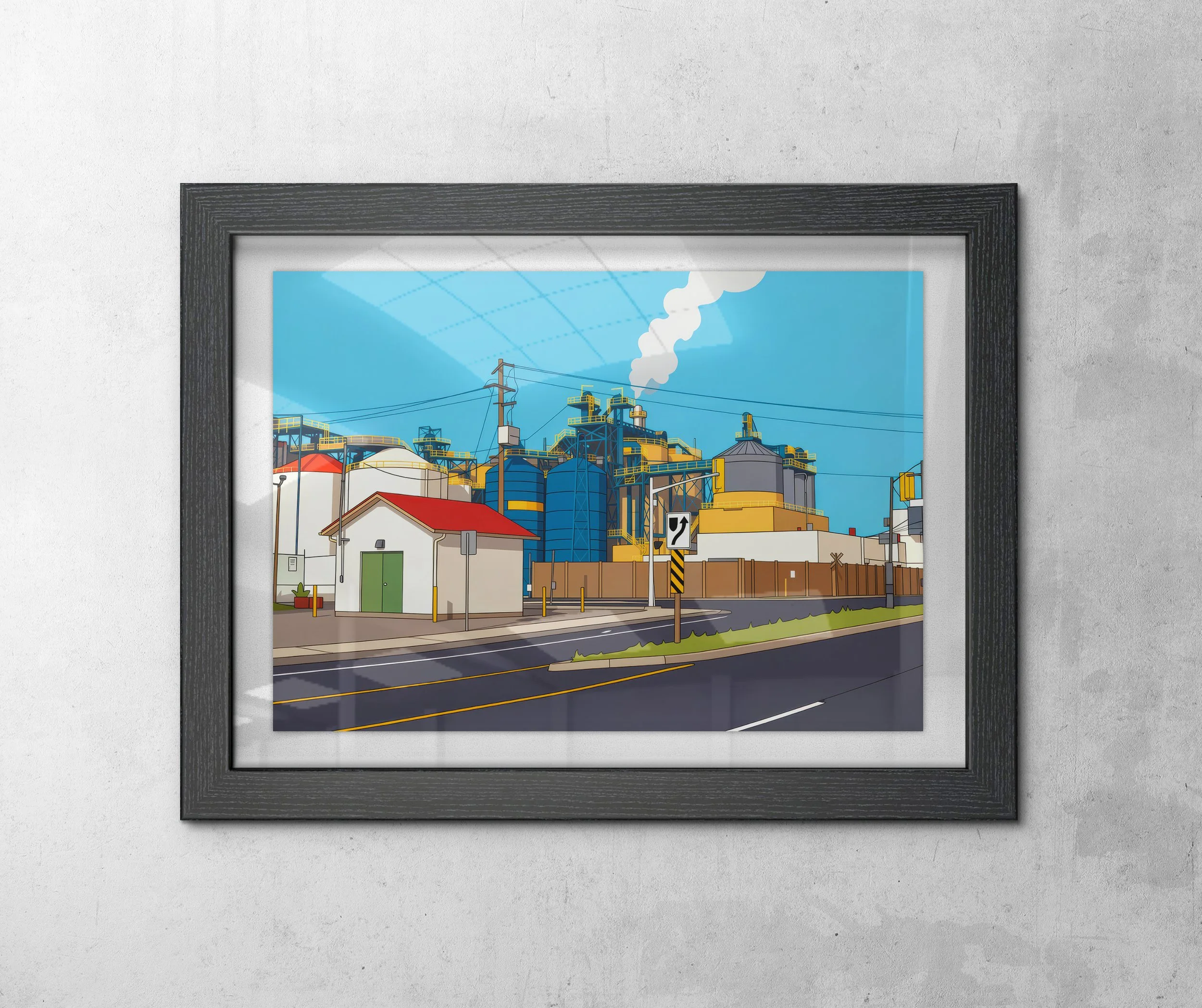 Hamilton, Hamilton Ontario, Hamilton Art for sale, Hamilton Print, North end Hamilton, Hamilton Artist