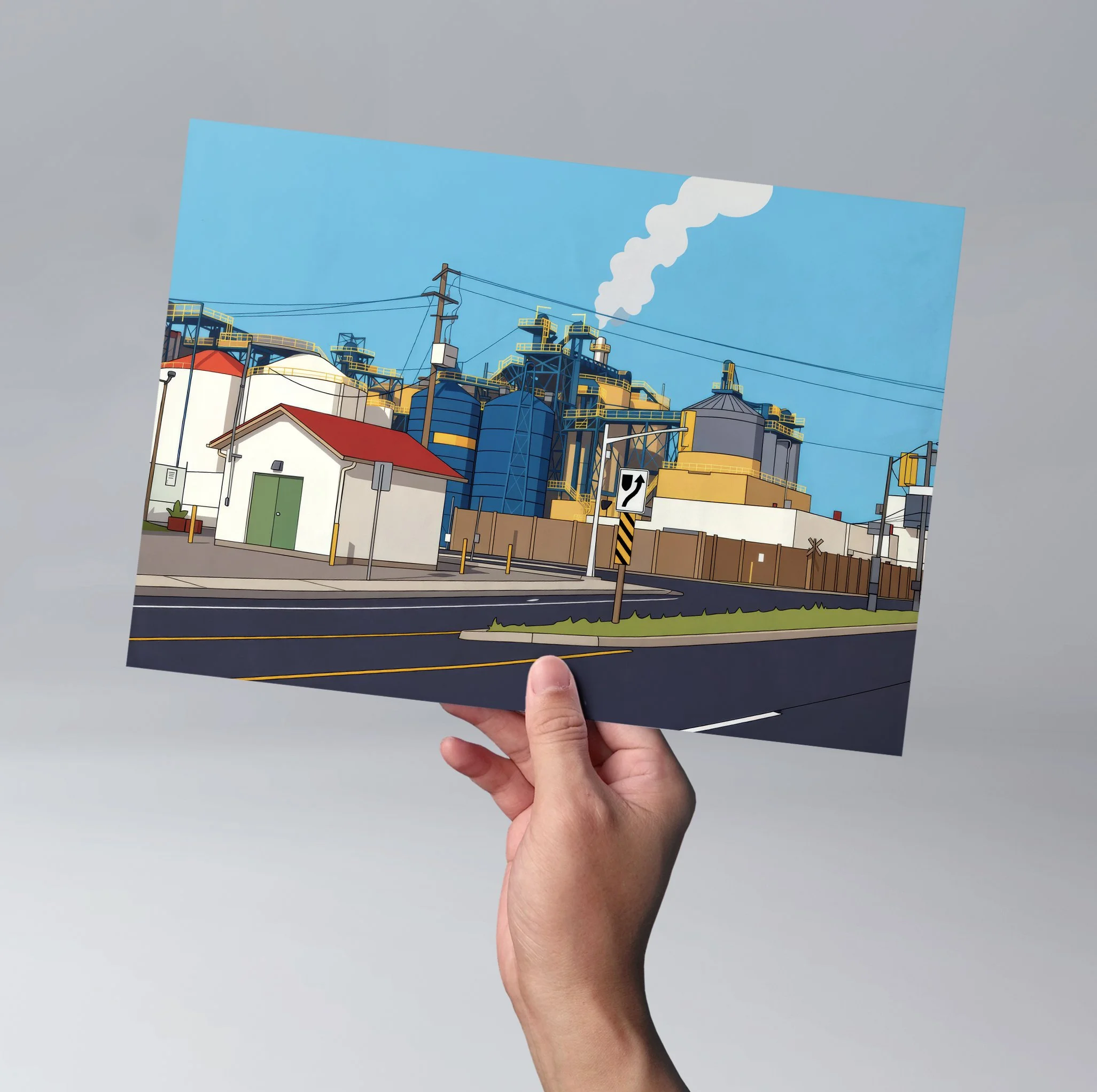 Hamilton, Hamilton Ontario, Hamilton Art for sale, Hamilton Print, North end Hamilton, Hamilton Artist