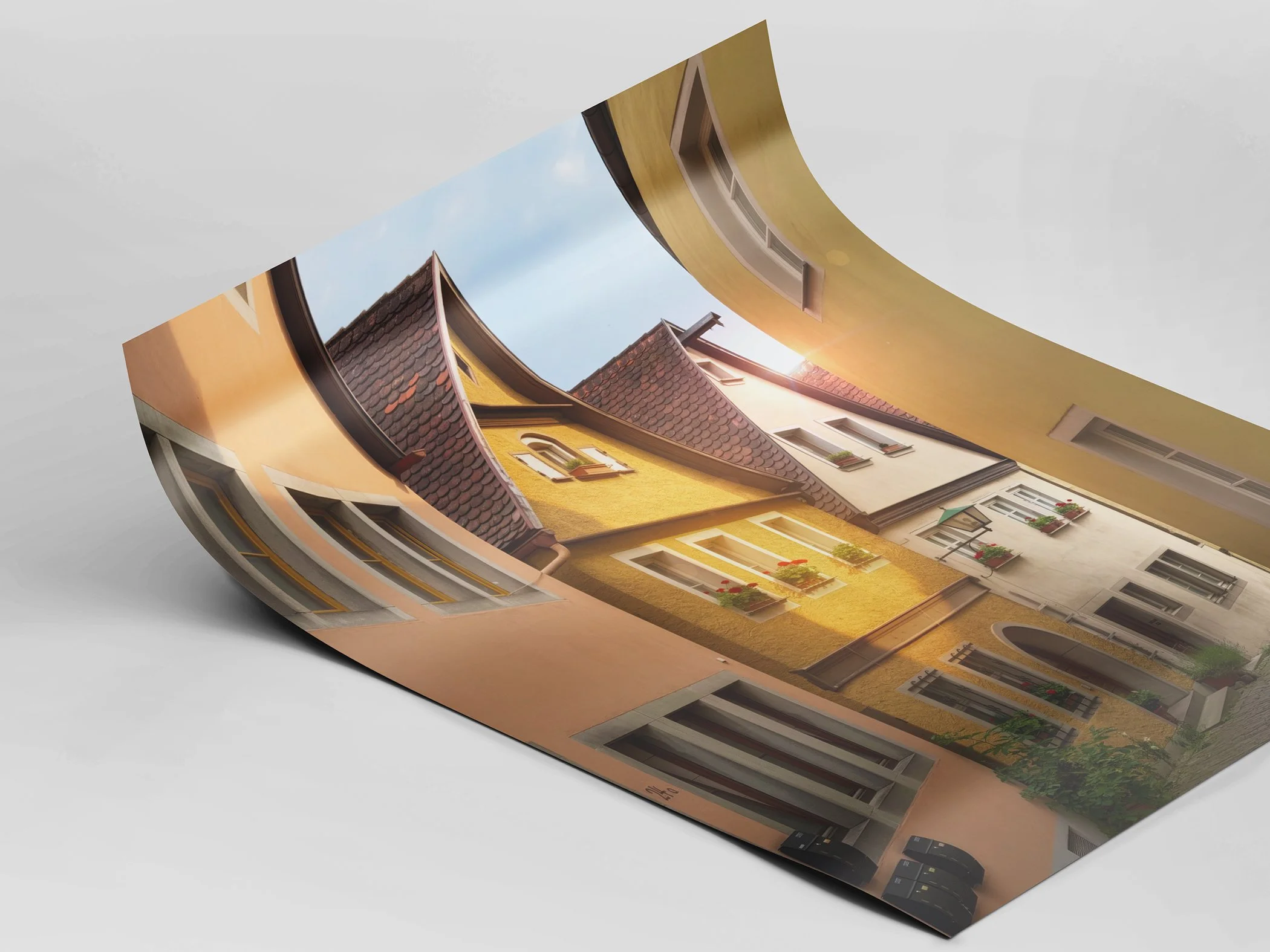 Rothenburg ob der Tauber, Rothenburg, Bavaria, Germany, German Architecture, Cobblestone Streets, European Artwork, Medieval Town, Travel Art, RMC Digital Art