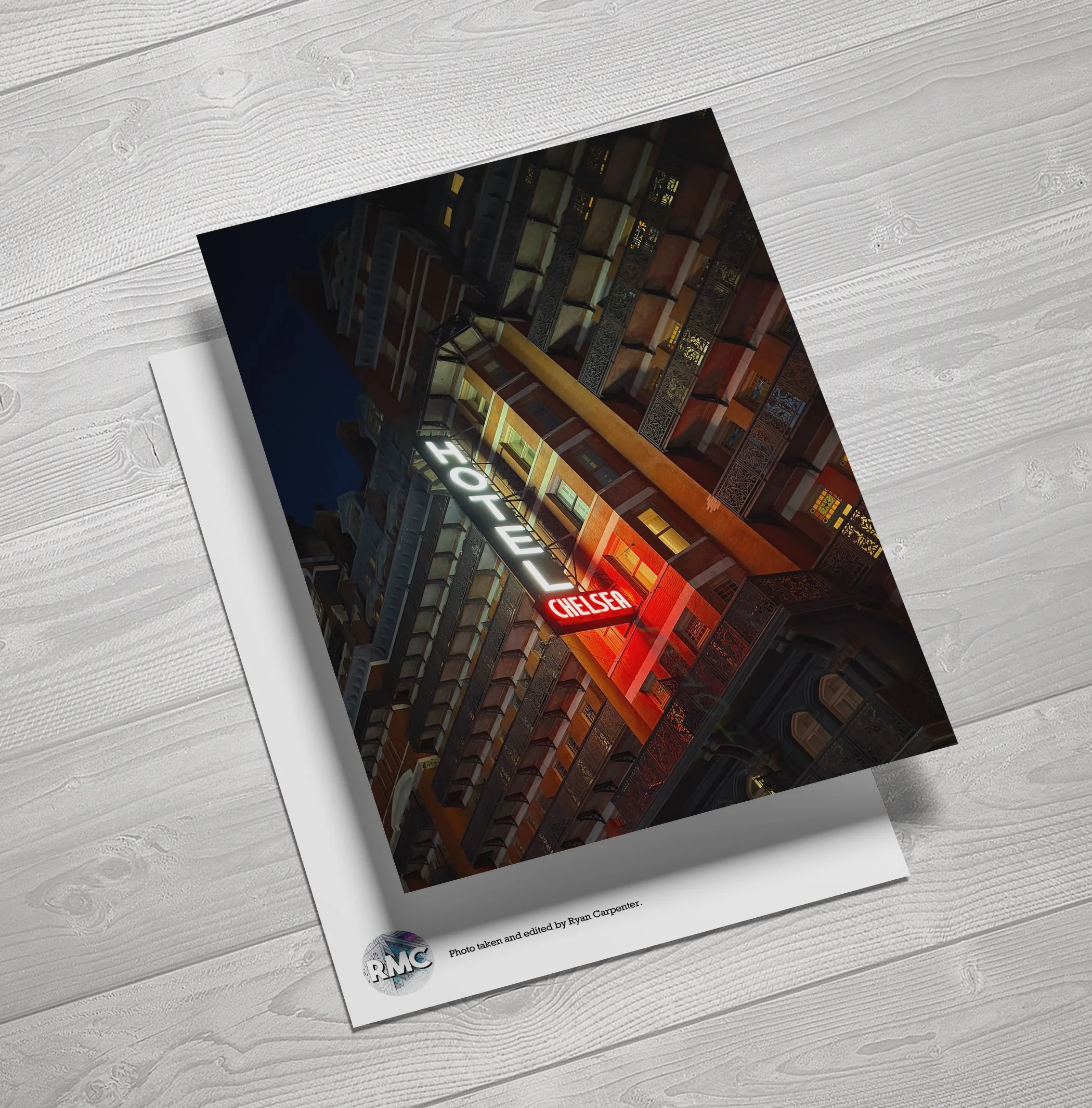 Hotel Chelsea, Chelsea Hotel, New York City, Manhattan, Chelsea NYC, NYC photography, New York wall art, Hotel Chelsea print, Manhattan photography, neon sign photography, New York architecture, NYC n