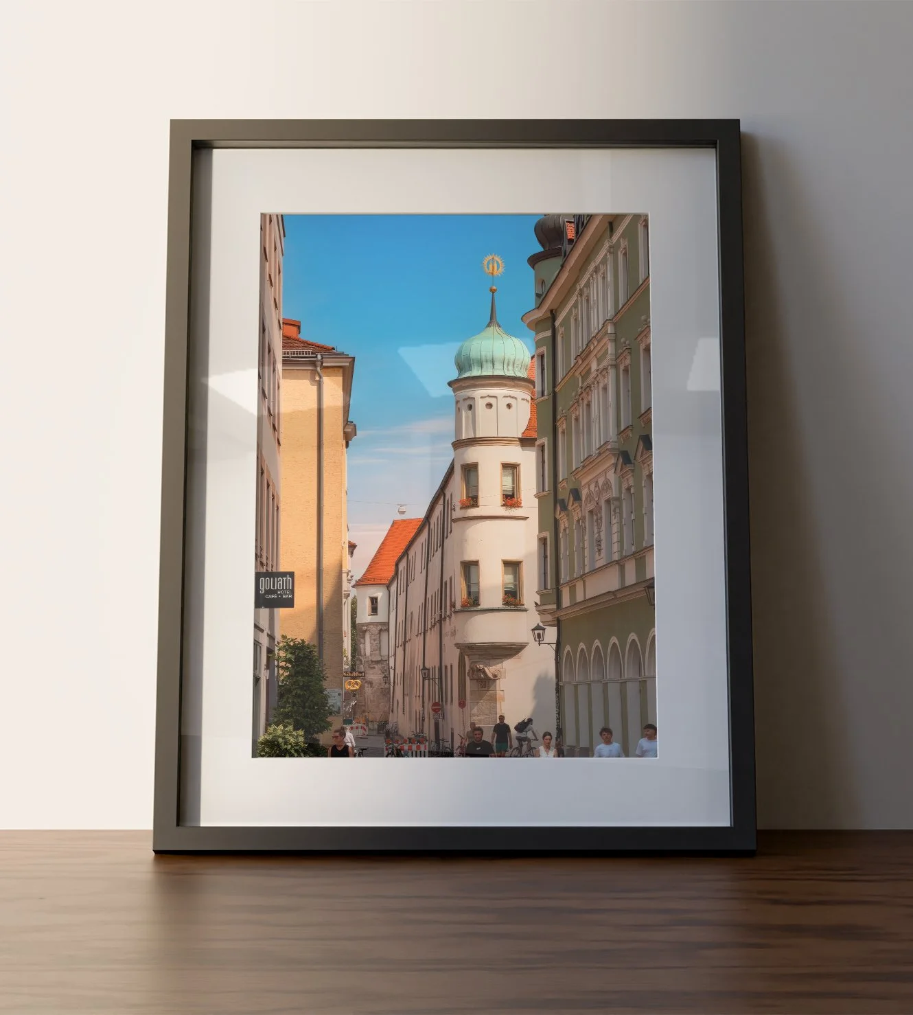Regensburg, Germany, Bavaria, German Architecture, Old Town, European Streets, Travel Photography, Architecture, Germany Art, Fine Art Prints