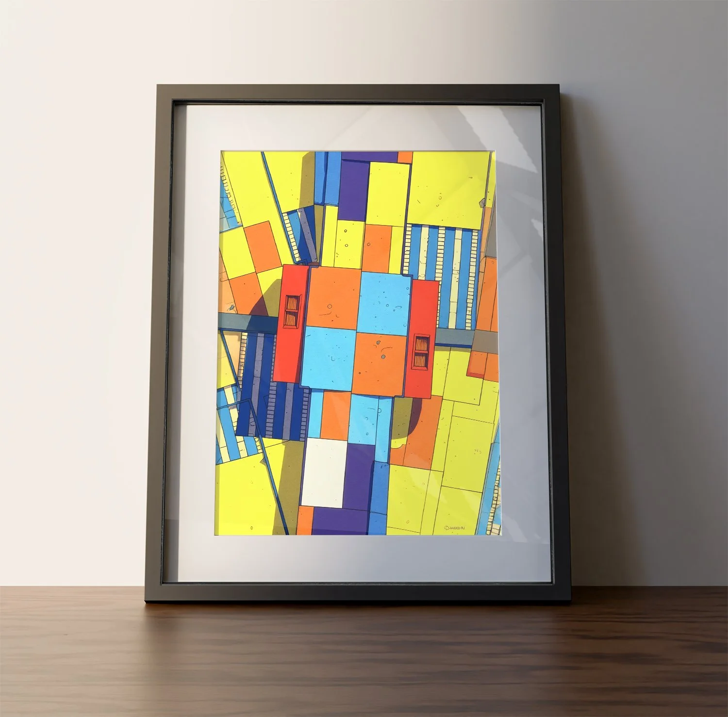 abstract, digital art, modern art, colorful, vibrant, geometric pattern, architecture, contemporary, graphic design, minimalism, symmetry, structure, pattern, texture, visual art, digital illustration