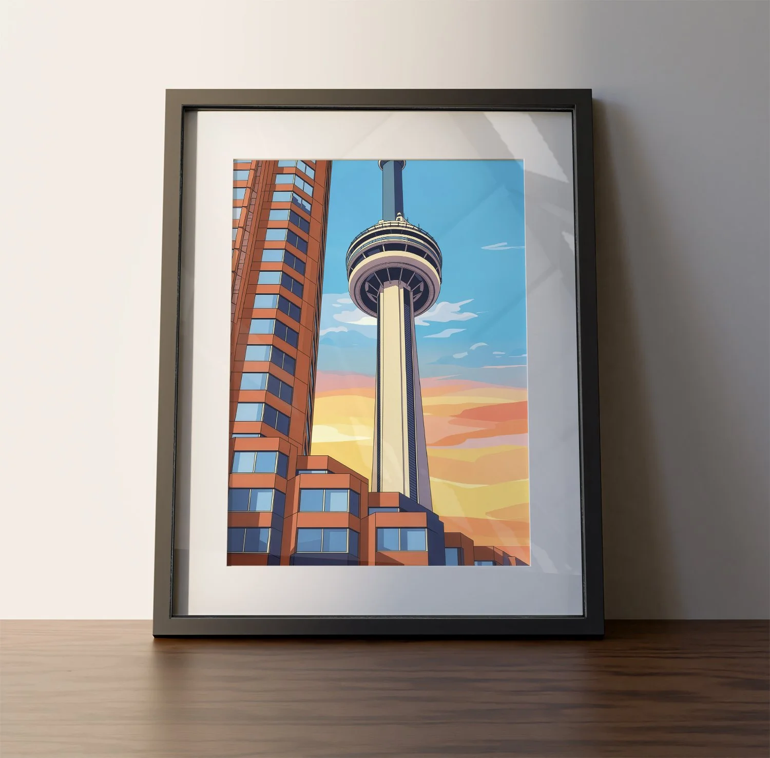 CN Tower, Toronto, Toronto Photography, Toronto Art, Travel, Canadian Travel, Digital Art