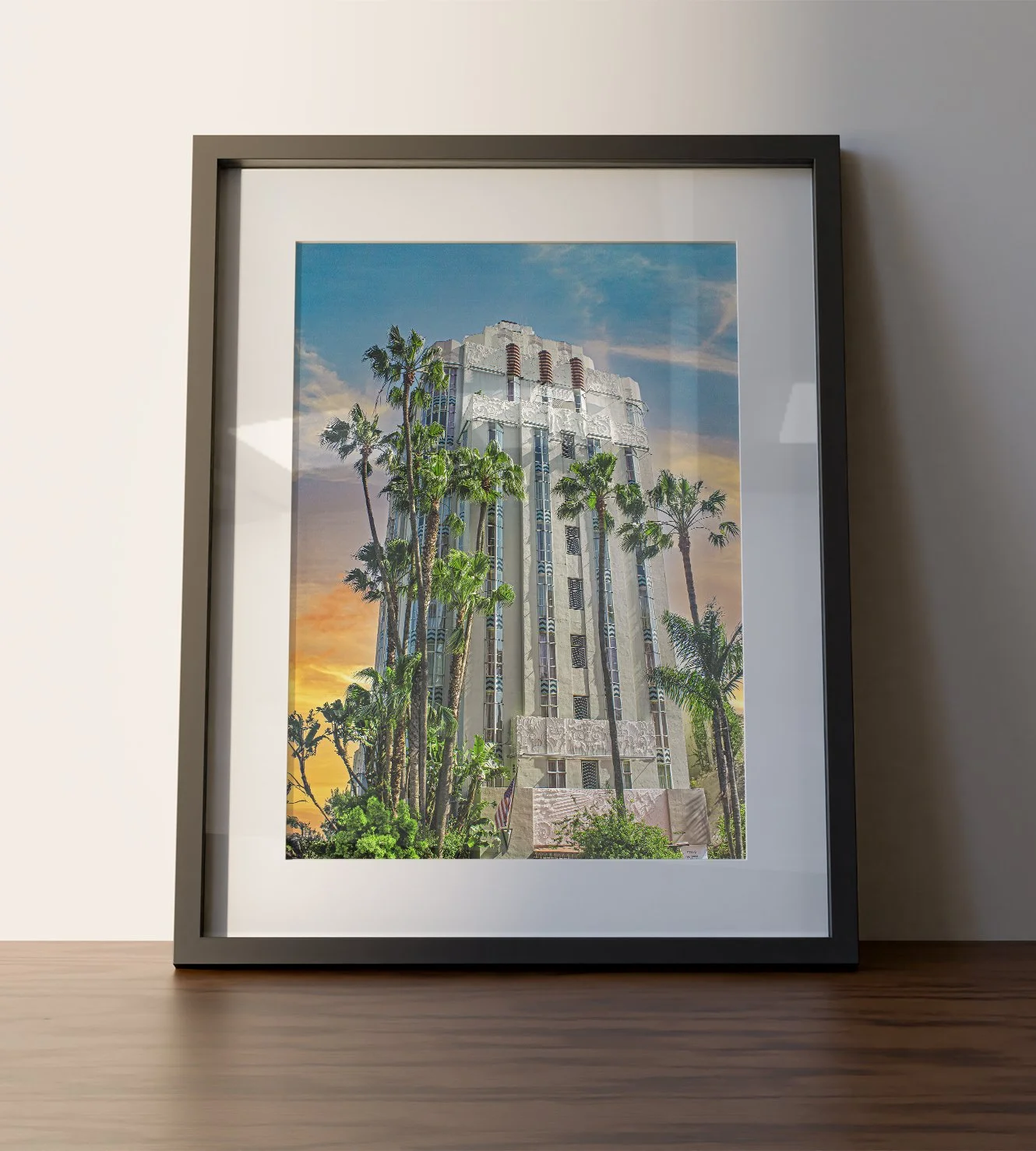 California, West Hollywood, Sunset Tower Hotel, Sunset Boulevard, Los Angeles, Art Deco, Hollywood Architecture, Palm Trees, California Photography, Fine Art Prints