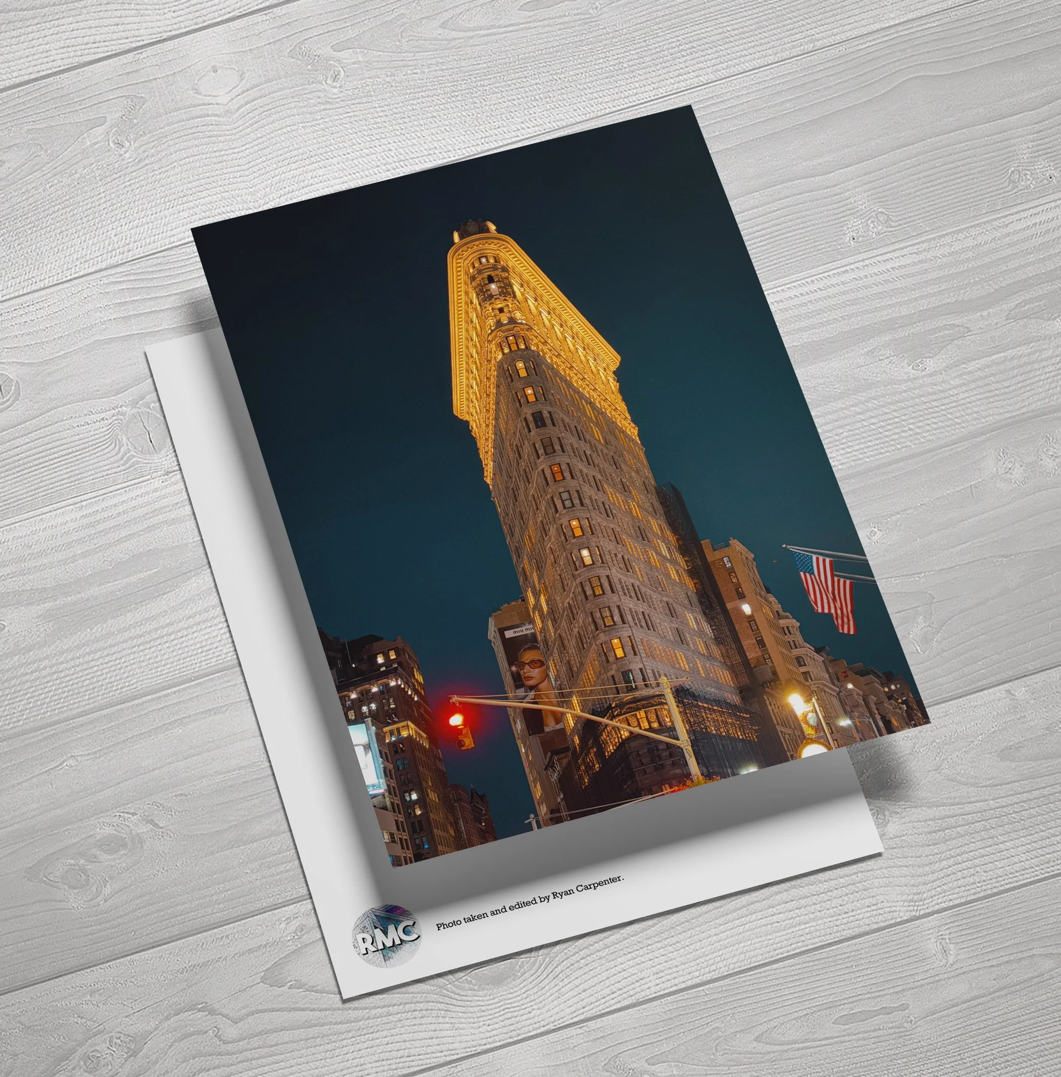 Flatiron Building, New York City, Manhattan, NYC photography, New York wall art, Flatiron Building print, NYC art print, Manhattan photography, New York architecture, nighttime photography, architectu
