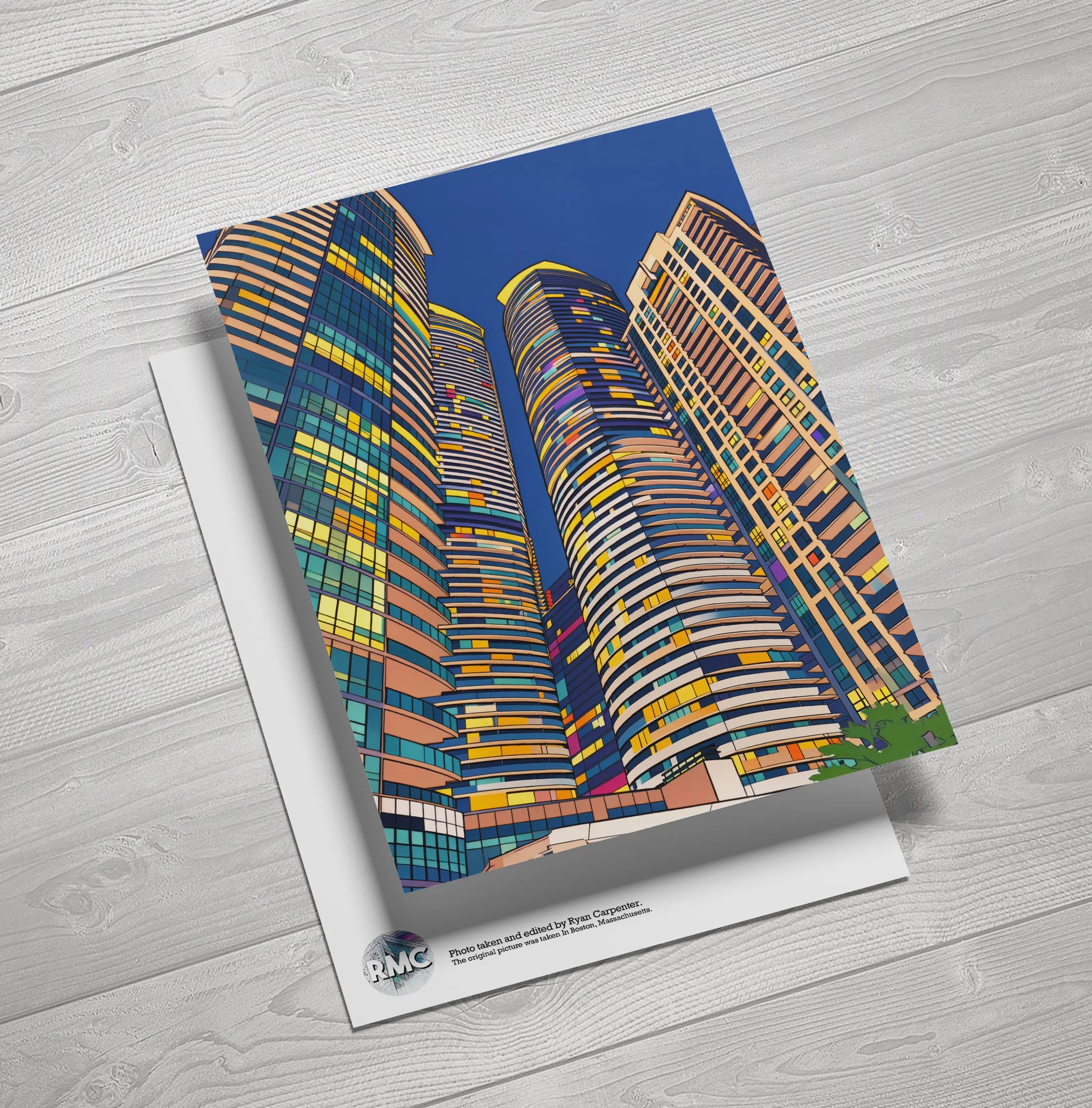 Toronto, Toronto Art, Toronto Architecture, Downtown Toronto, Infinity Condominiums, Cityscape, Digital Art, Canada