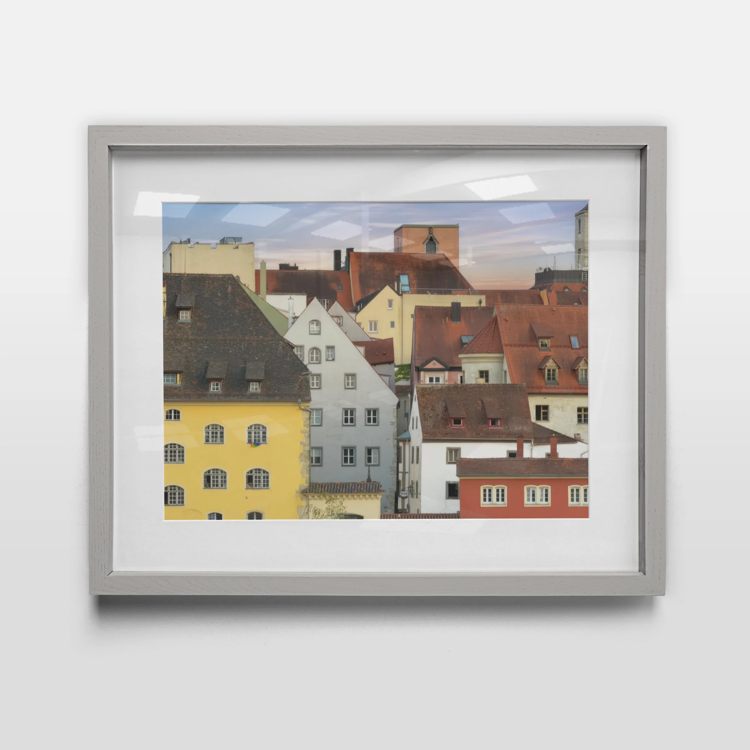 Regensburg, Germany, Bavaria, Regensburg Old Town, German Architecture, European Rooftops, Historic Buildings, Travel Photography, Germany Art, Fine Art Prints