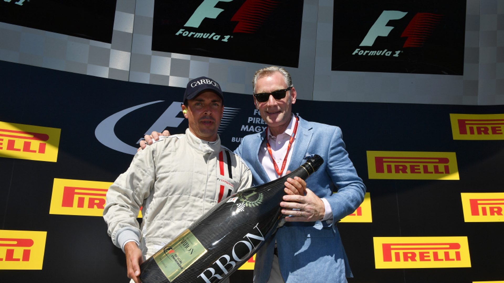 "The partnership between Champagne Carbon and Formula 1 is, for us, the perfect fusion of ideas. " Alexandre Mea, CEO of Champagne Carbon (left)