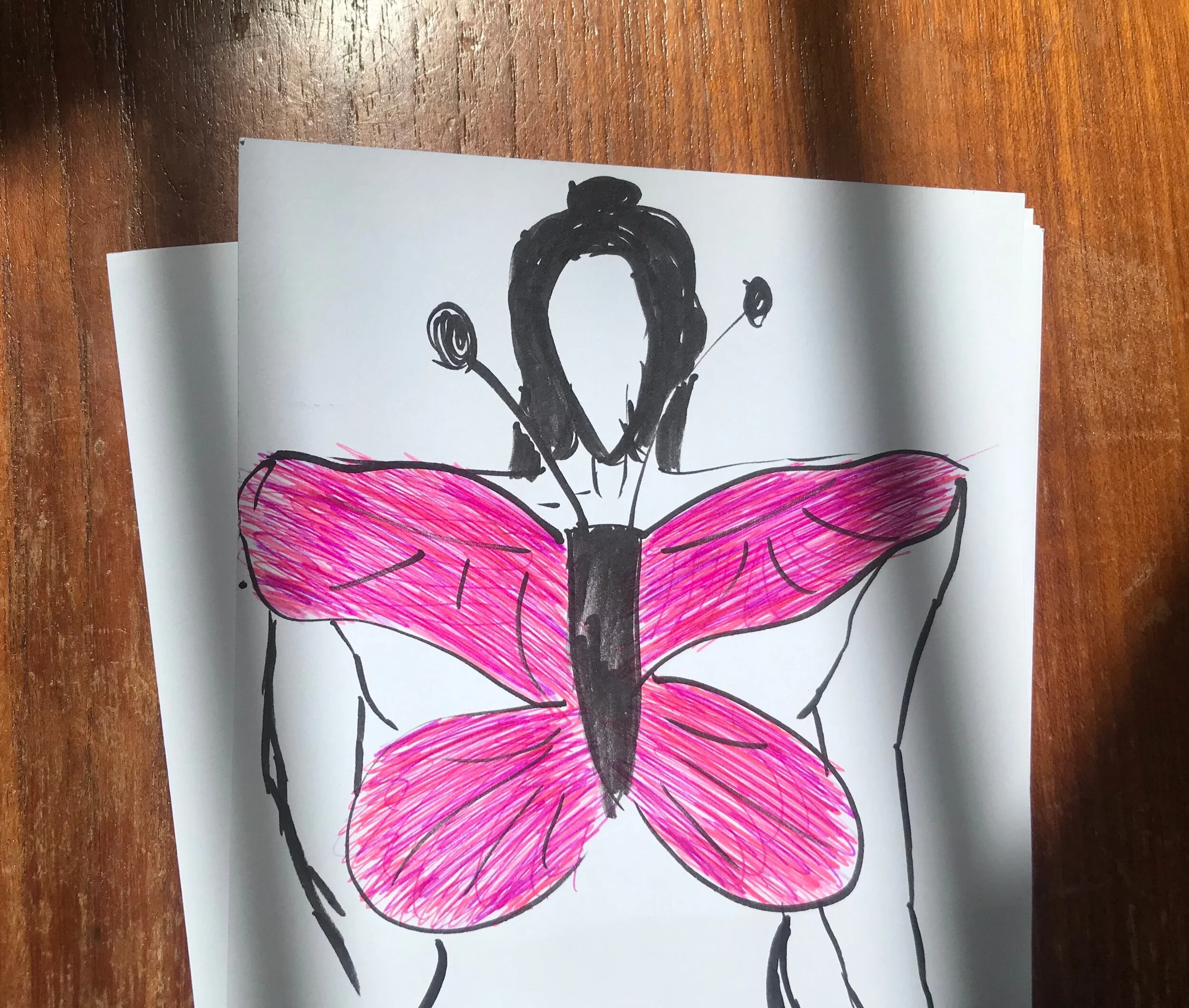  the more i get to know my breastbone, the more i feel like a butterfly… 
