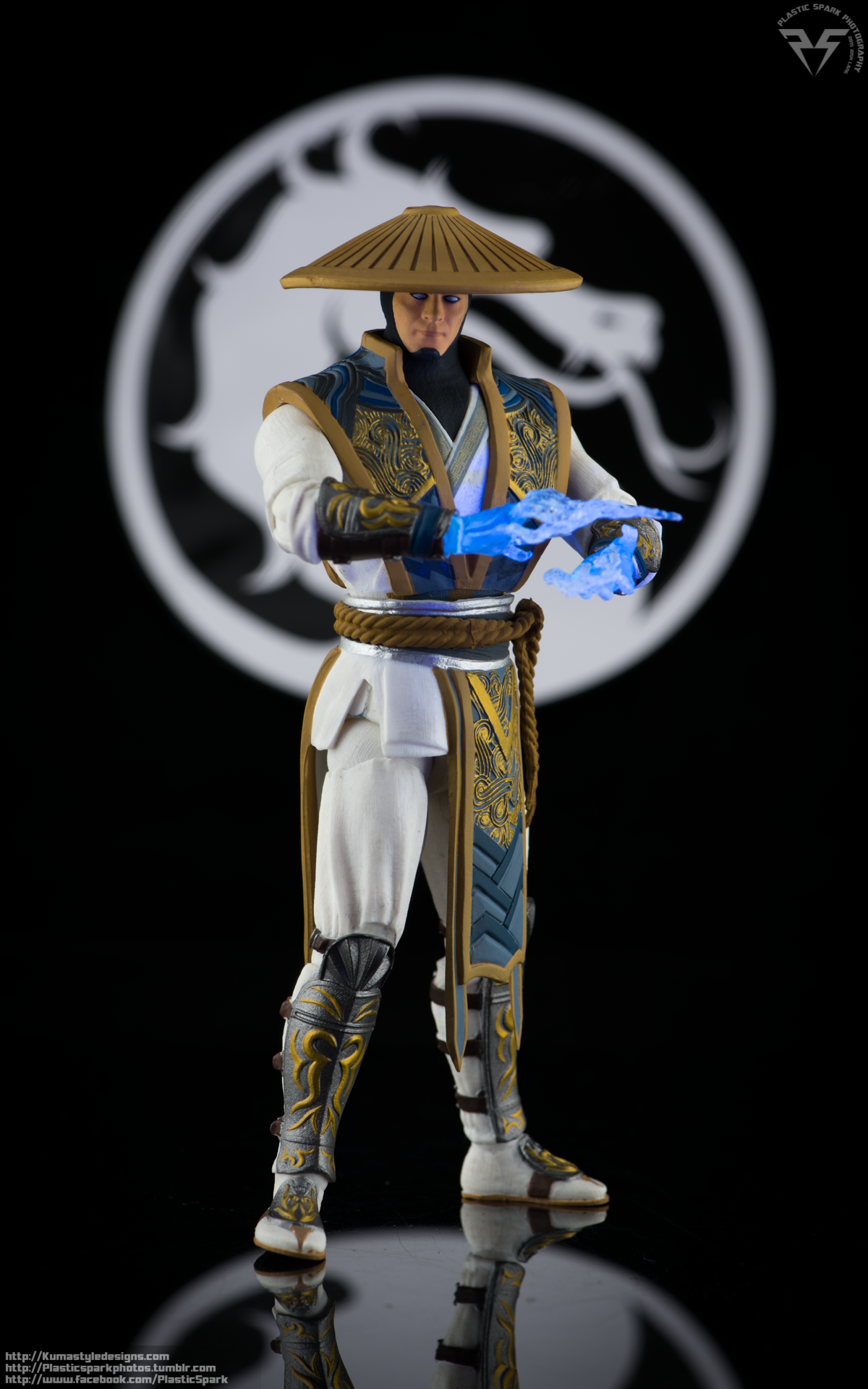 Raiden mortal hot sale kombat action figure