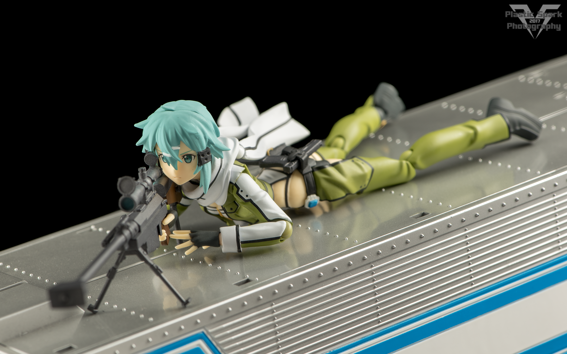 Review Figma Sinon Sword Art Online Plastic Spark Photography