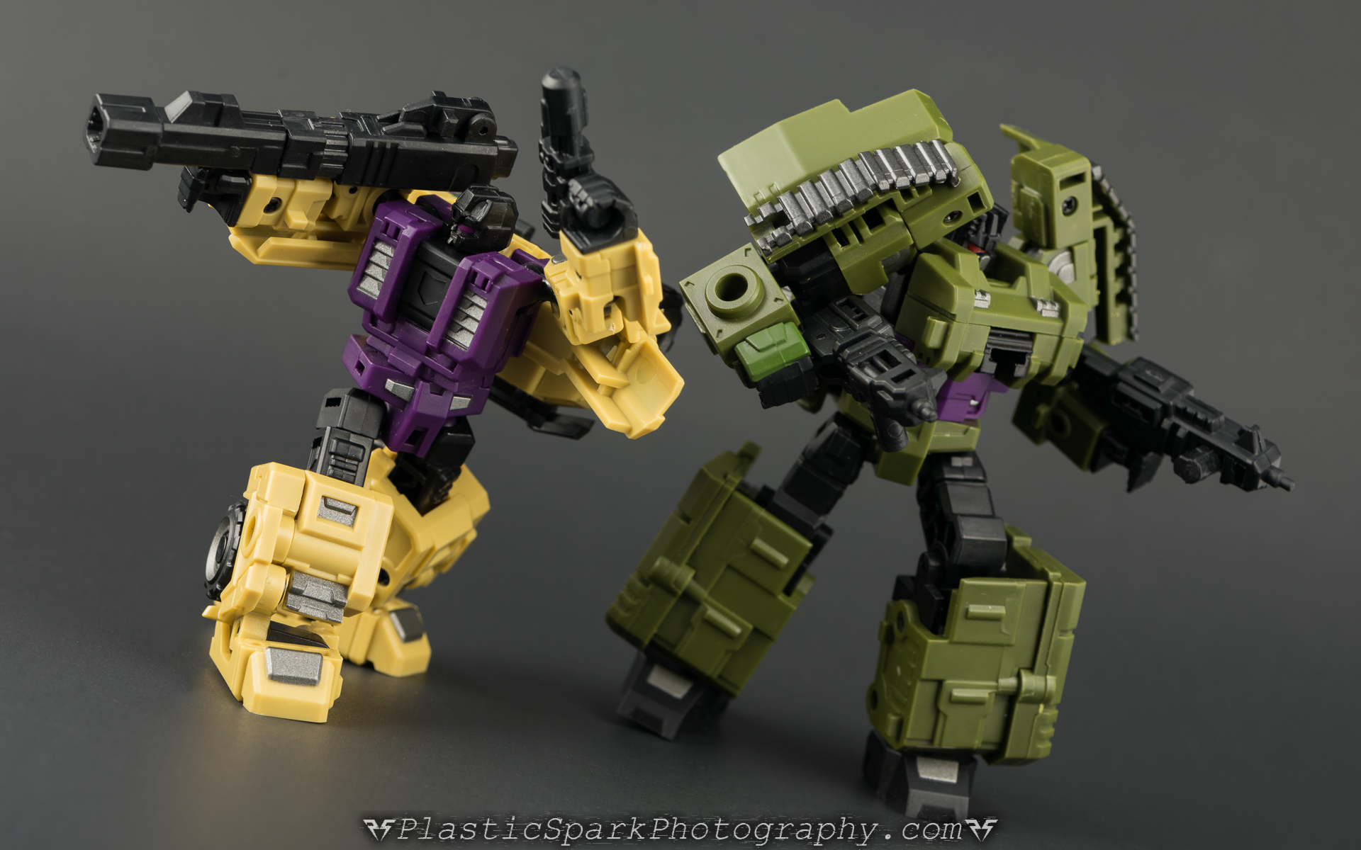 Review - Iron Factory IF-EX22 War Giant Set-A (Attackers